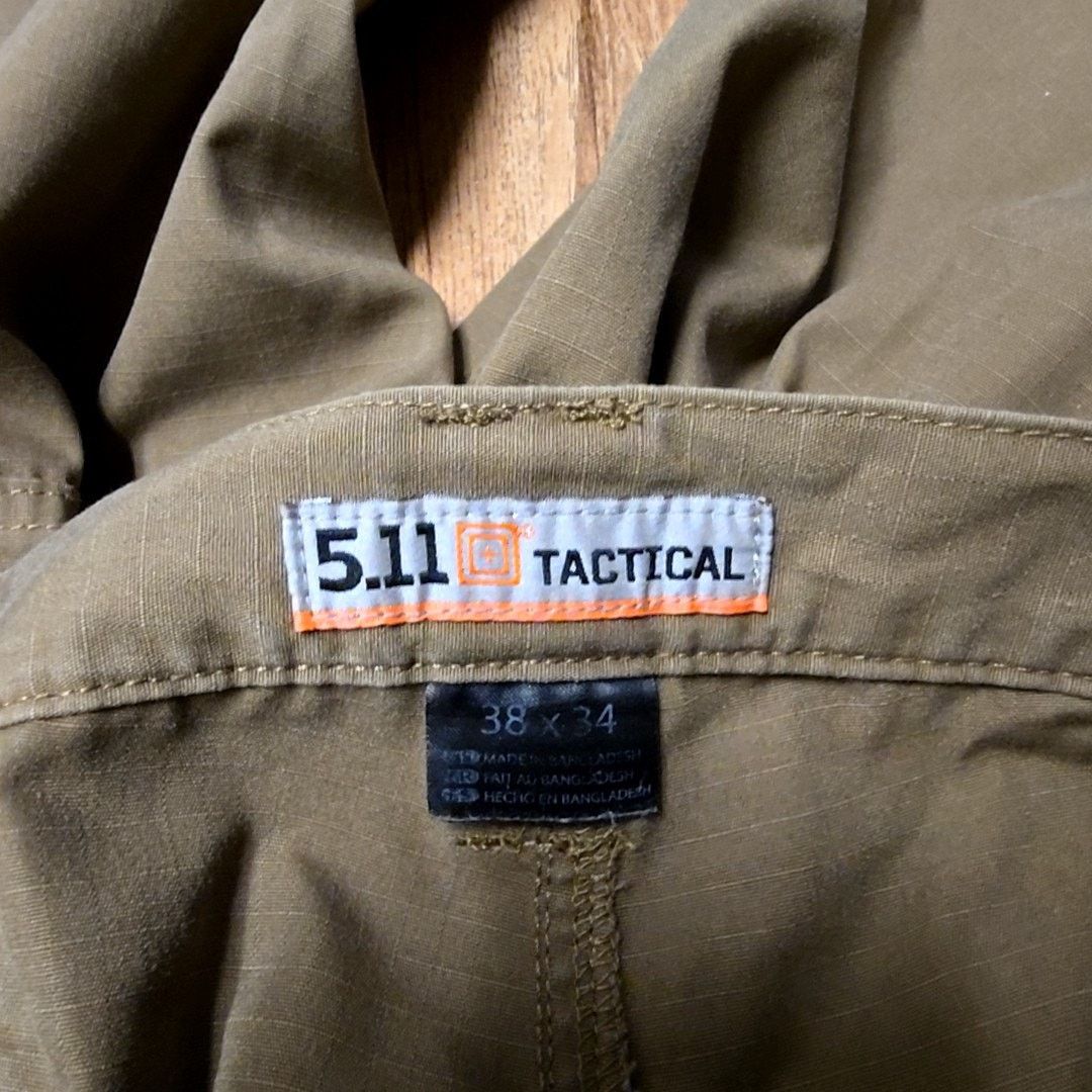 5.11 5.11 Tactical Cargo Pants Khaki Ripstop Utility 38x34 Size US 38 / EU 54 - 7 Thumbnail
