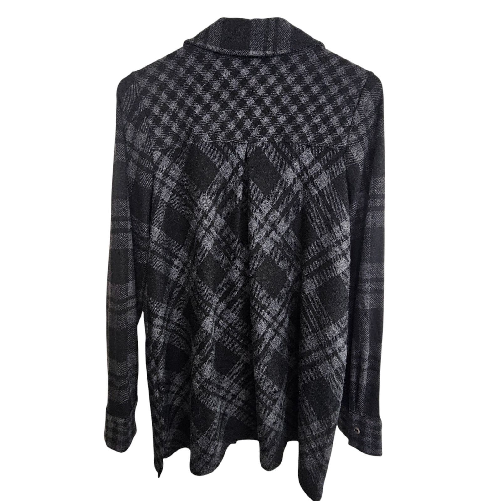 Soft Surroundings Soft Surroundings Womens Paramour Plaid Soft Knit Top Size S Size S / US 4 / IT 40 - 8 Thumbnail