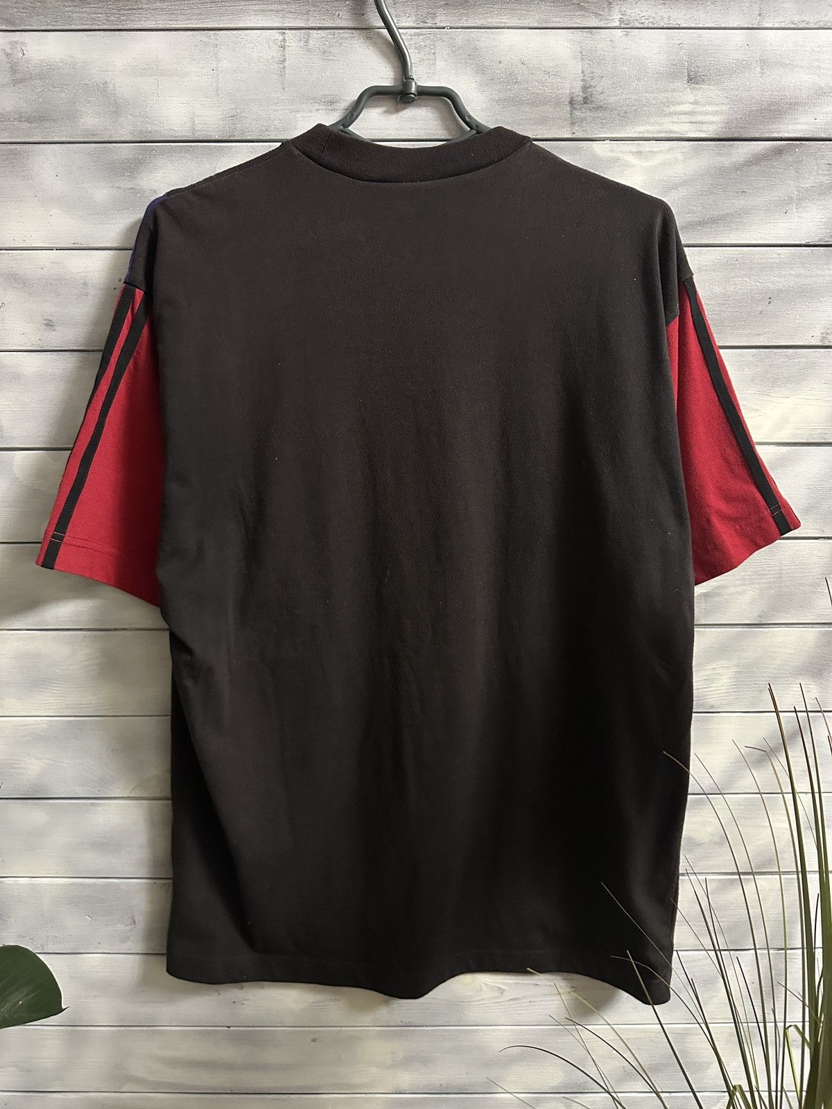 Adidas Rare Vintage 80s 90s Adidas Geometric Colorblock T-Shirt Size US M / EU 48-50 / 2 - 9 Thumbnail