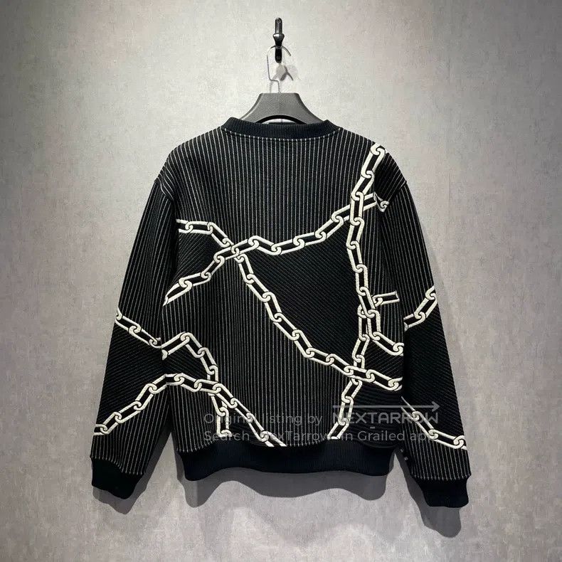 Louis Vuitton Louis Vuitton Crew Neck Sweatshirt with Lock Embroidered P Size US XL / EU 56 / 4 - 2 Thumbnail