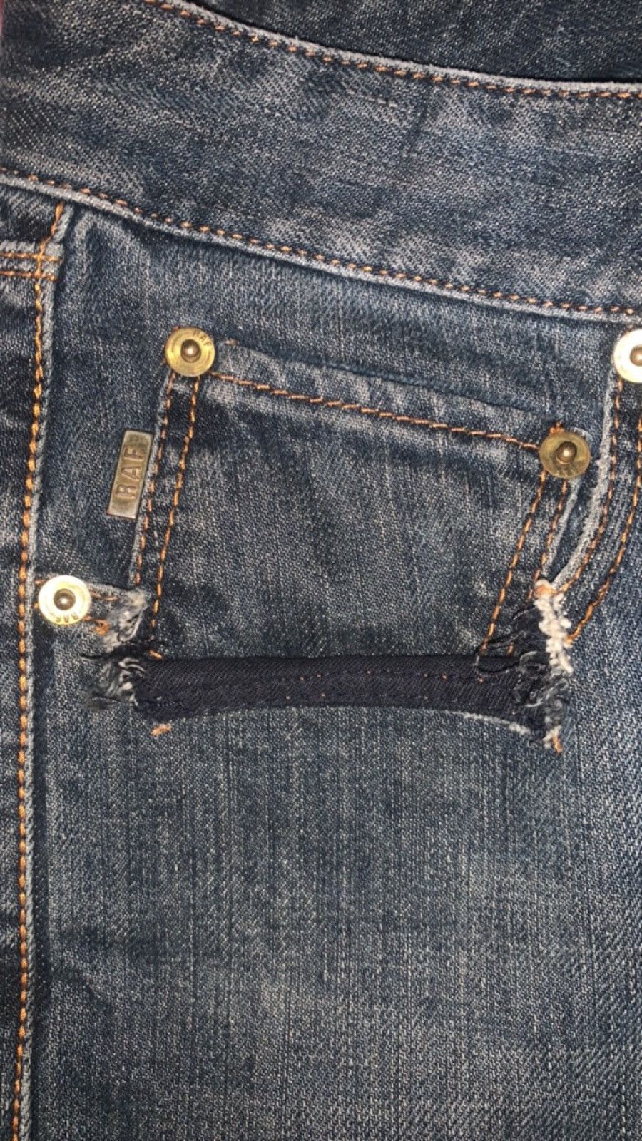 Raf by Raf Simons Raf by raf simons distressed denim Size US 33 - 4 Thumbnail