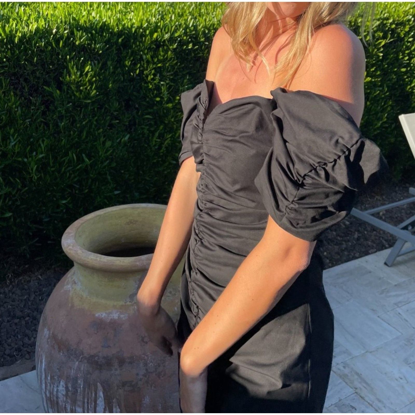 Amanda Uprichard Amanda Uprichard Skylark Mini dress In Black Size Large Size L / US 10 / IT 46 - 5 Thumbnail