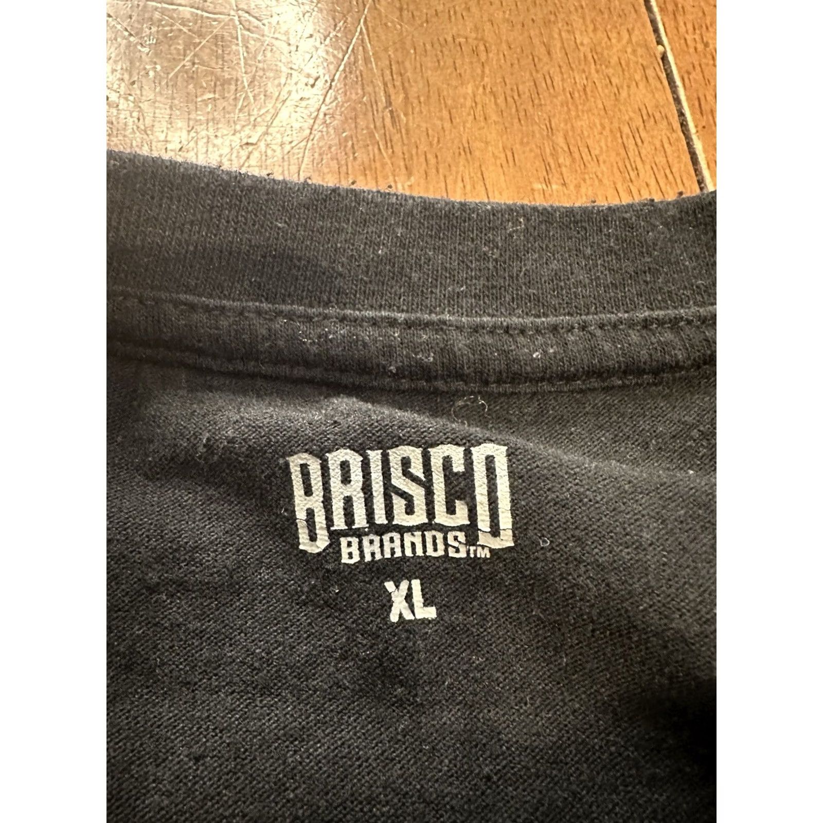 Champion Brisco Brands T-Shirt NASCAR Always Leading 1991 National Champion Racing XL Black Men Crew Neck Short Sleeve Size US XL / EU 56 / 4 - 4 Thumbnail