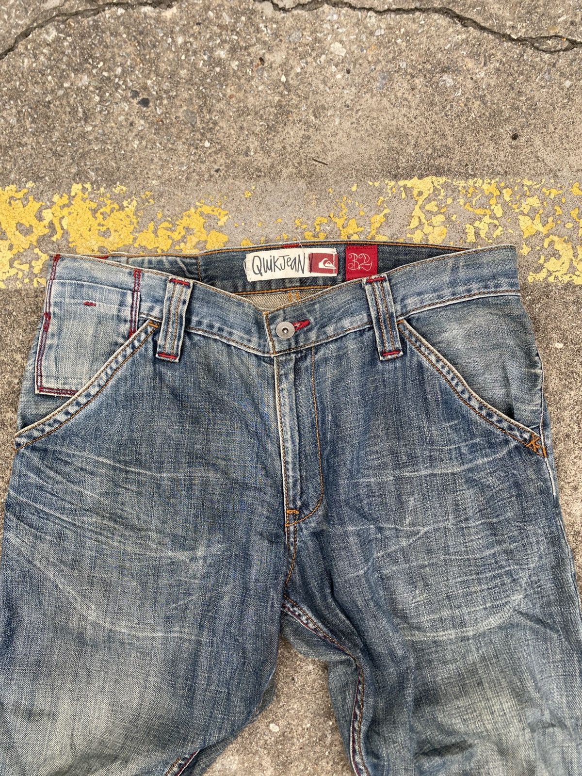 Quiksilver QUICKSILVER BAGGY DENIM Y2K Size US 32 / EU 48 - 3 Thumbnail