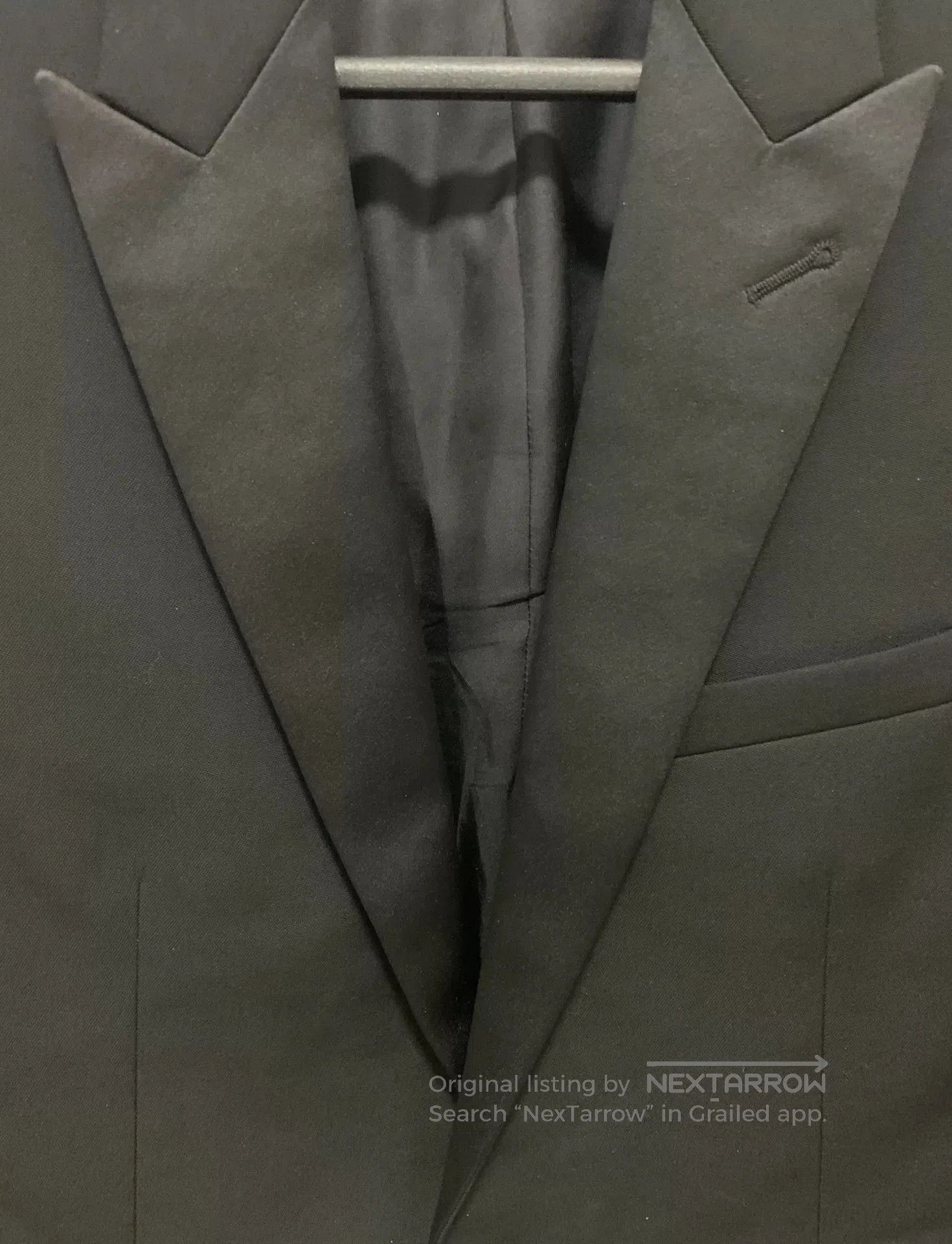 Saint Laurent Paris Saint Laurent Black Smoking Jacket. Size US M / EU 48-50 / 2 - 5 Thumbnail