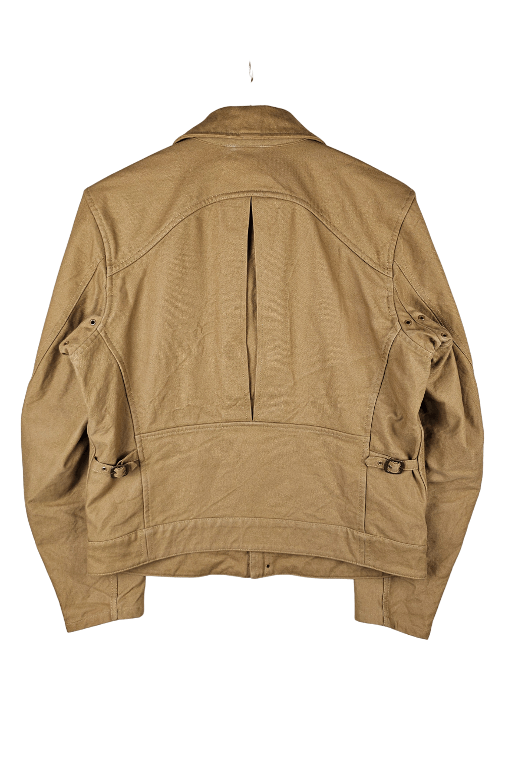 RRL Ralph Lauren RRL / Double RL Canvas Asym Moto Jacket - late-00s Size US M / EU 48-50 / 2 - 2 Thumbnail
