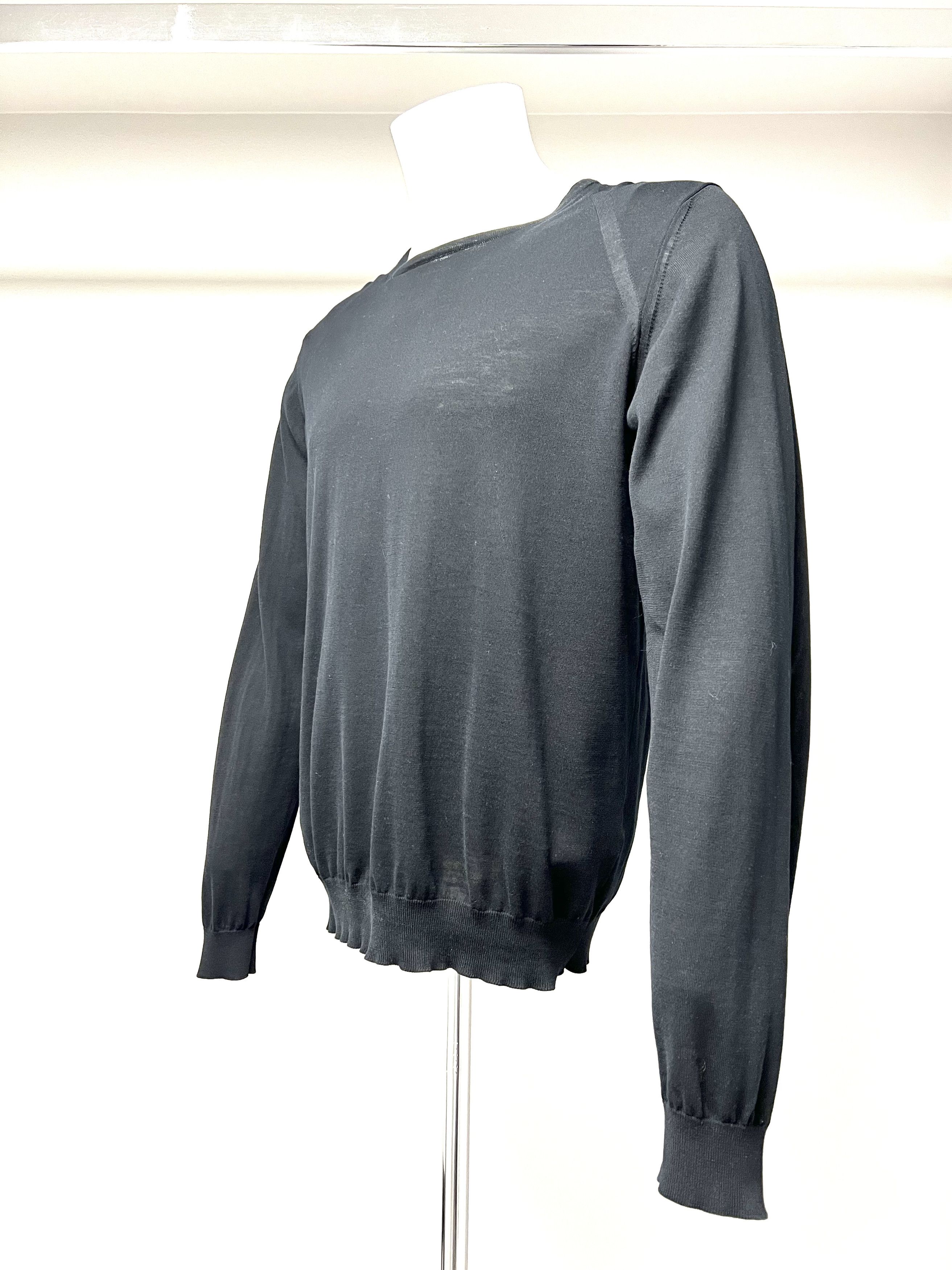 Lanvin NEW, LANVIN SUPERFINE KNITED CREWNECK SWEATER, MADE IN ITALY Size US XL / EU 56 / 4 - 6 Thumbnail
