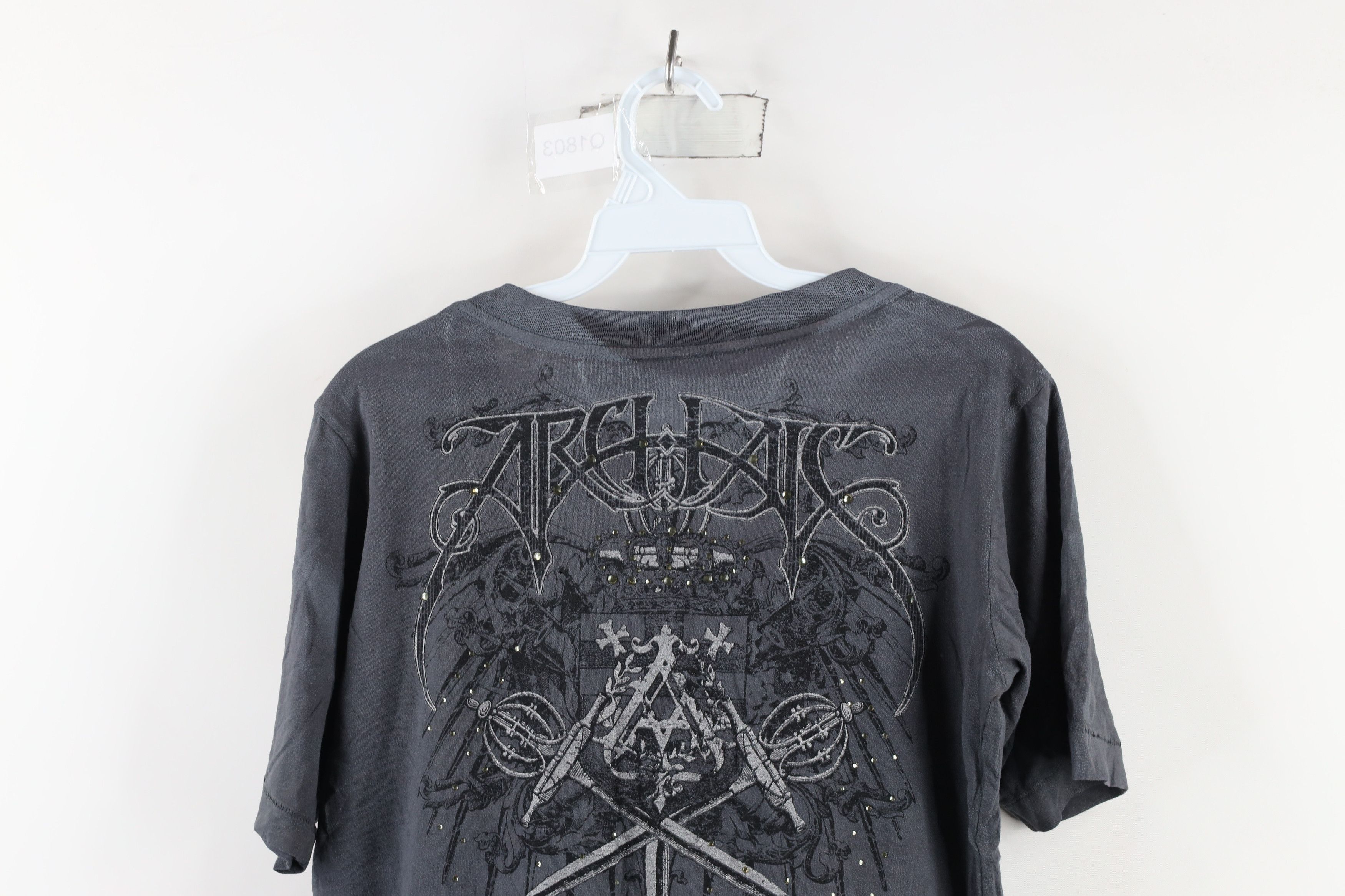 Affliction × Vintage Vintage Affliction Sword Tribal Cross UFC MMA T-Shirt USA Size XL / US 12-14 / IT 48-50 - 11 Thumbnail