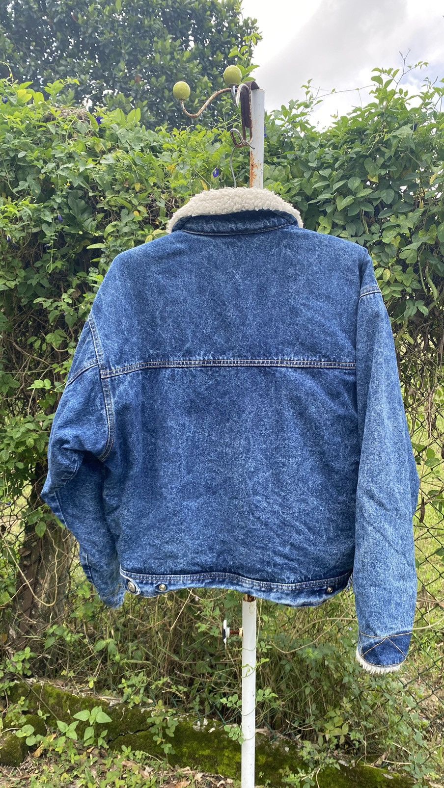 Japanese Brand Vintage Denim Sherpa Jacket Made in Japan Size US XL / EU 56 / 4 - 11 Thumbnail