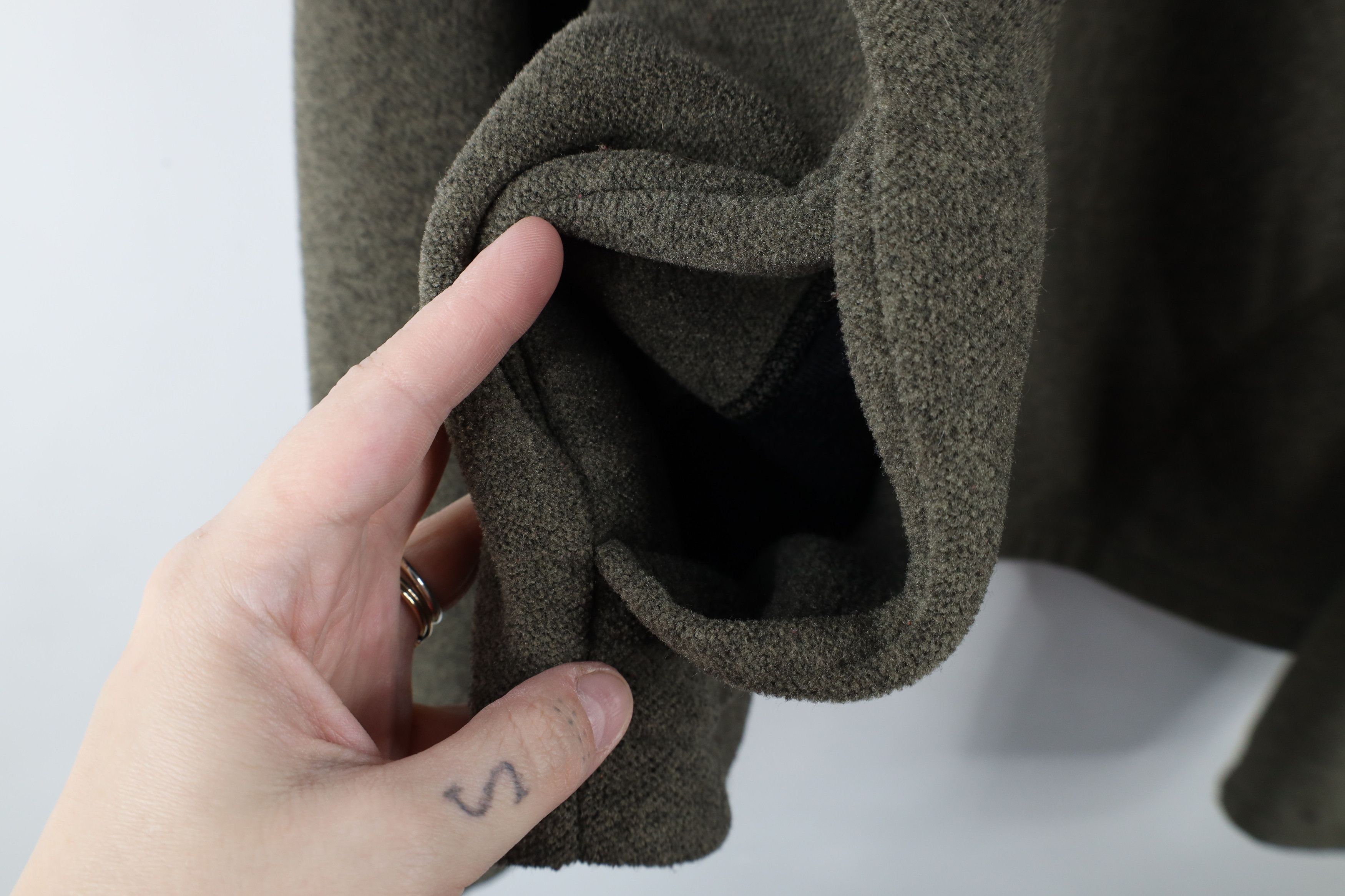 L.L. Bean × Vintage Vintage 90s LL Bean Snap Button Fleece Pullover Sweater USA Size US L / EU 52-54 / 3 - 5 Thumbnail