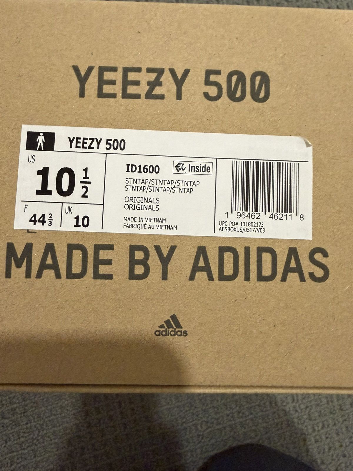 Yeezy Yeezy 500 ortholite in stone size 10.5. Excellent Size US 10.5 / EU 43-44 - 9 Thumbnail