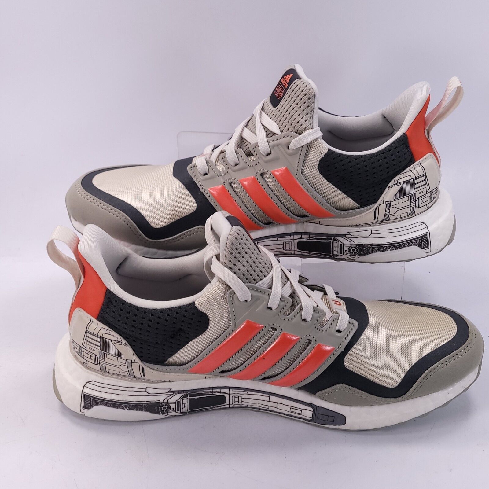 Adidas Adidas Ultraboost S&L Star Wars Shoe Mens Size 8 FW0536 Gray Size US 8 / EU 41 - 5 Thumbnail