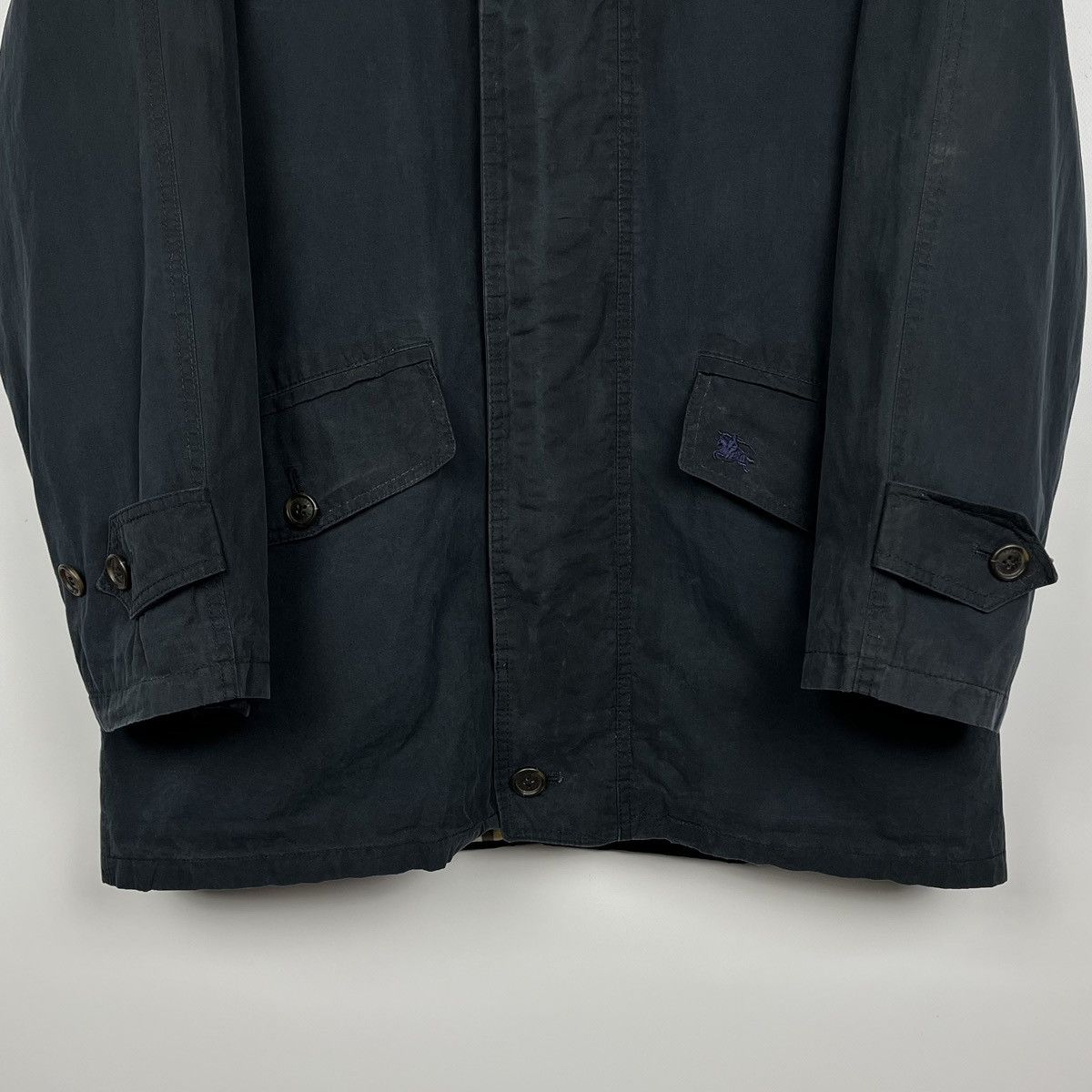 Burberry Vintage Rare Burberrys Nova Check Heritage Heavy Jacket 90’s Size US M / EU 48-50 / 2 - 4 Thumbnail