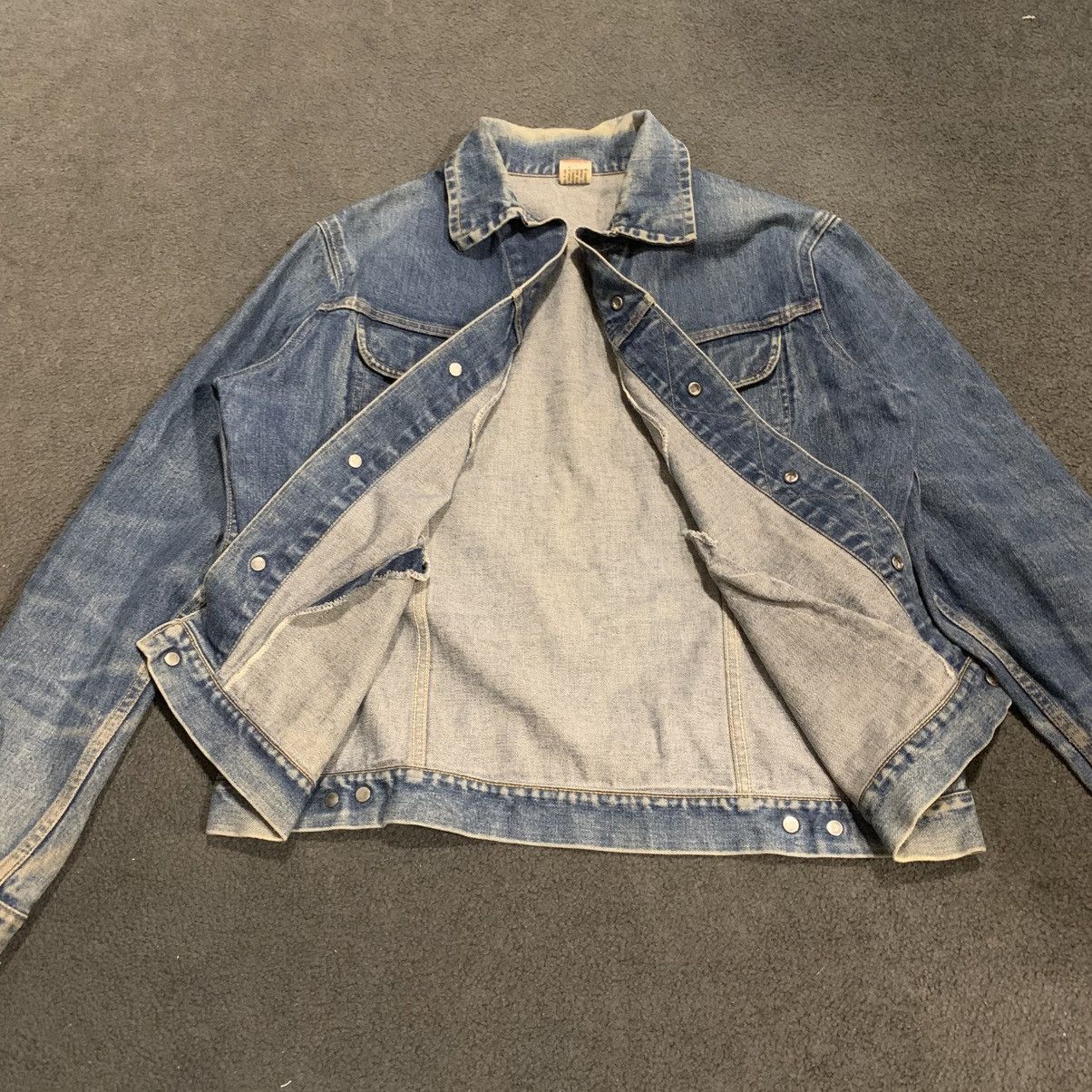 VINTAGE 60s-70s GWG GREAT WESTERN GARMENT DENIM JACKET