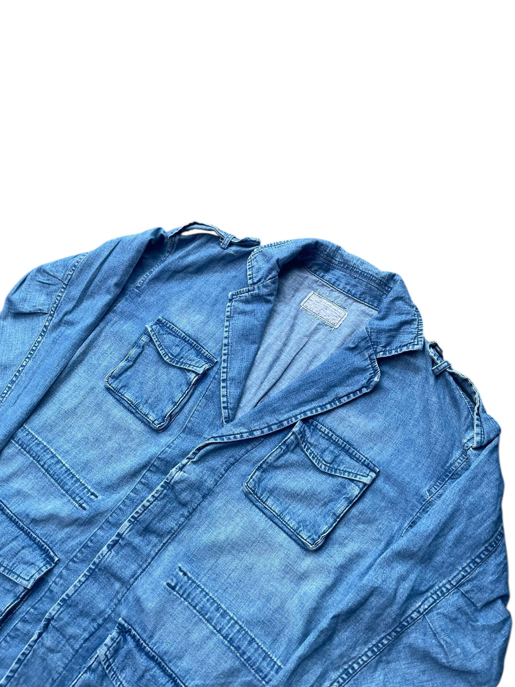 SLY Sly Jeans Military M65 Style Denim Jacket Size US M / EU 48-50 / 2 - 2 Thumbnail