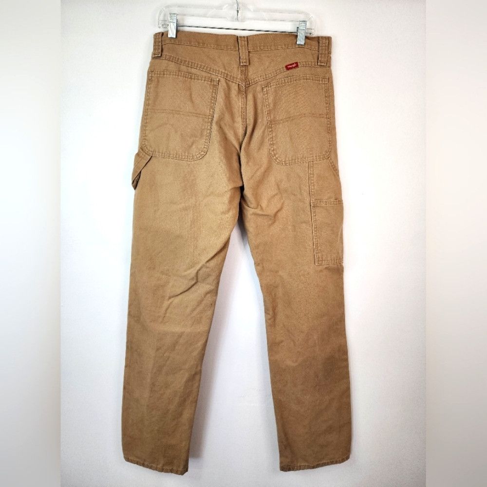 Wrangler Wrangler Classic Kahki Tan Straight Leg Painter Pants Size US 32 / EU 48 - 4 Thumbnail