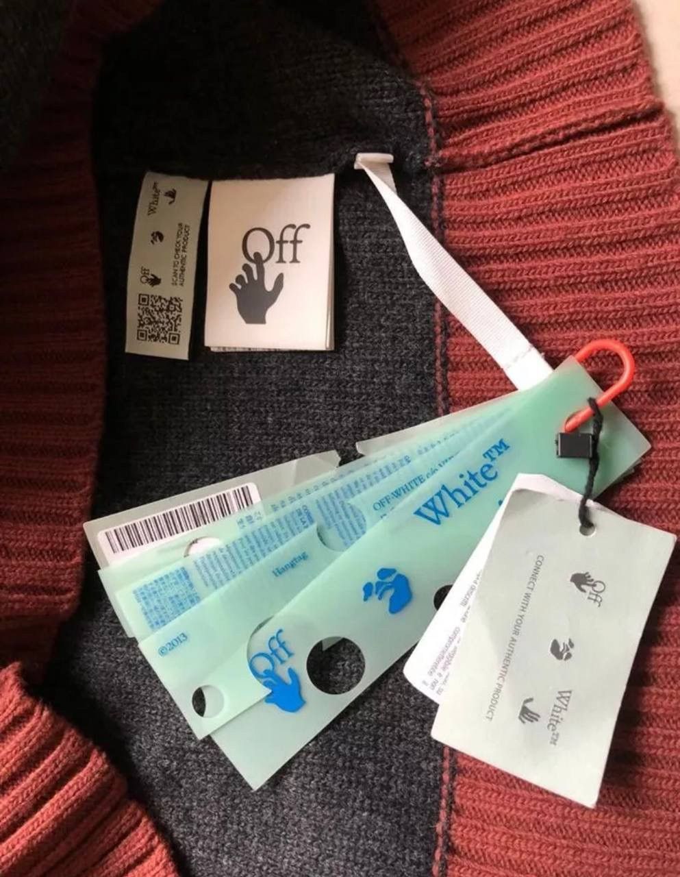 Off-White 💥NEW💥 OFF-WHITE SWEATER COLOR BLOCK CREWNECK Size US S / EU 44-46 / 1 - 10 Thumbnail