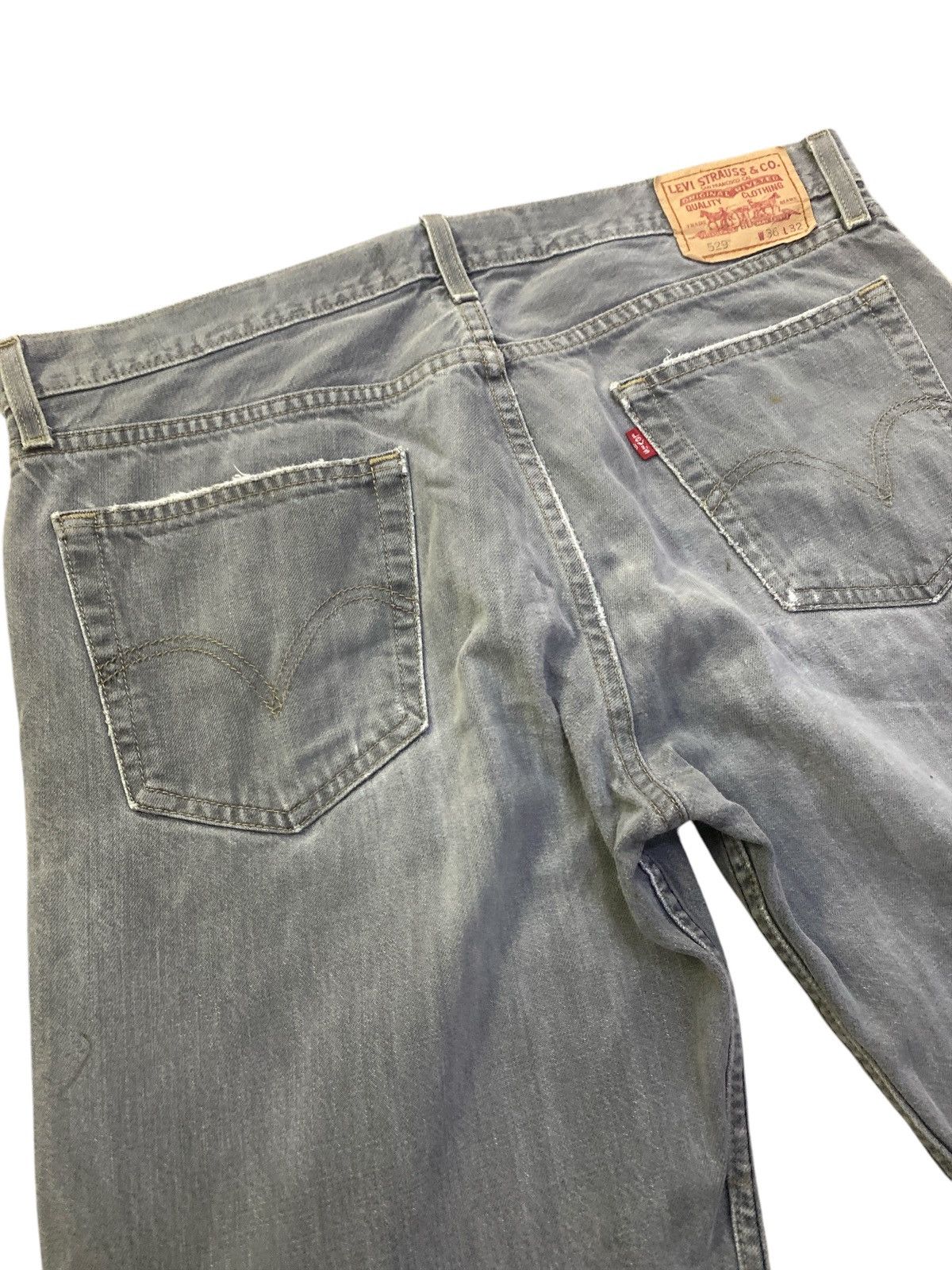 Levi's × Levi's Vintage Clothing × Vintage Vintage Levi’s 529 Low Straight Denim Size US 38 / EU 54 - 11 Thumbnail
