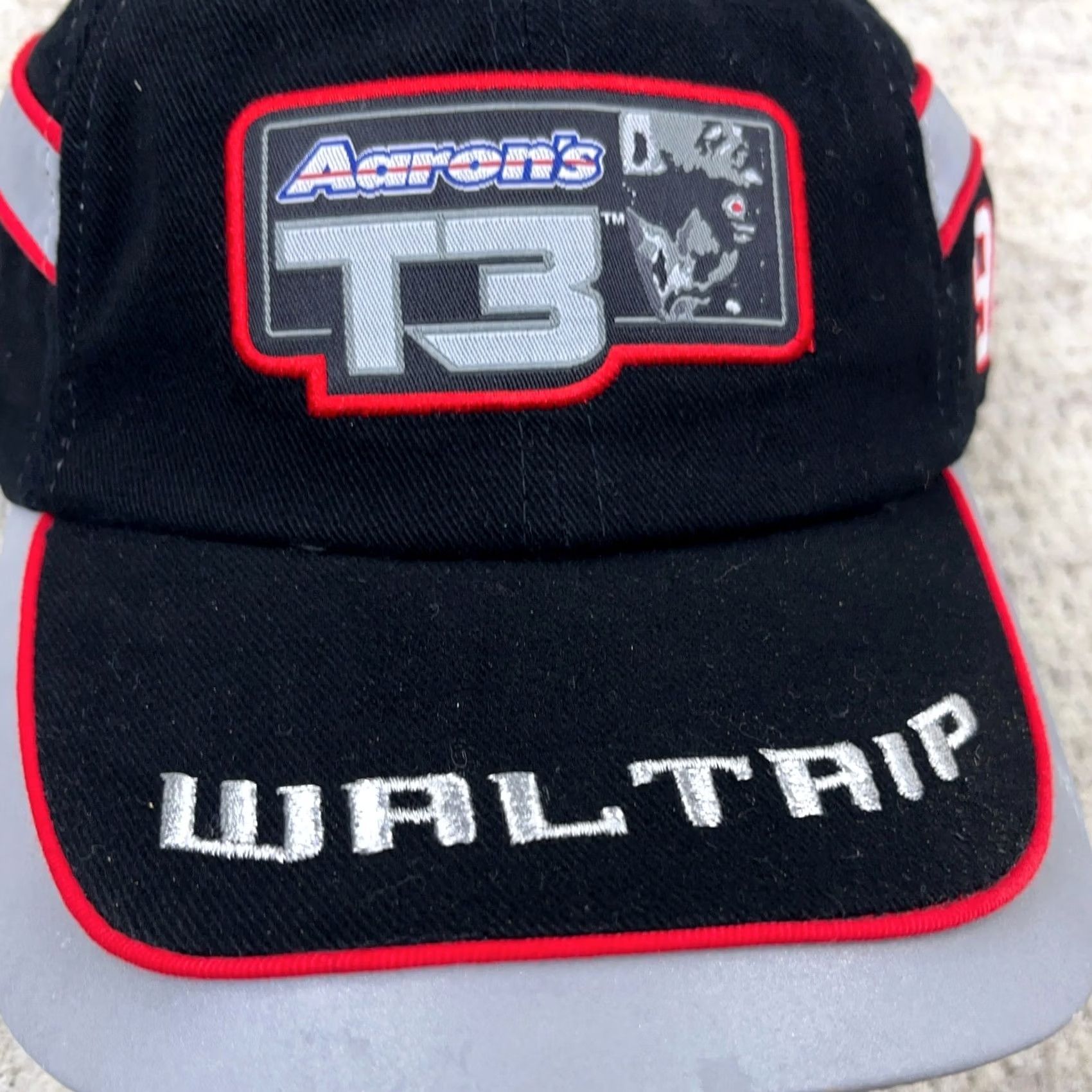 Chase Authentics VINTAGE Terminator 3 Movie Promo Nascar Darrel Waltrip T3 Strap Back Hat Cap Size ONE SIZE - 3 Thumbnail