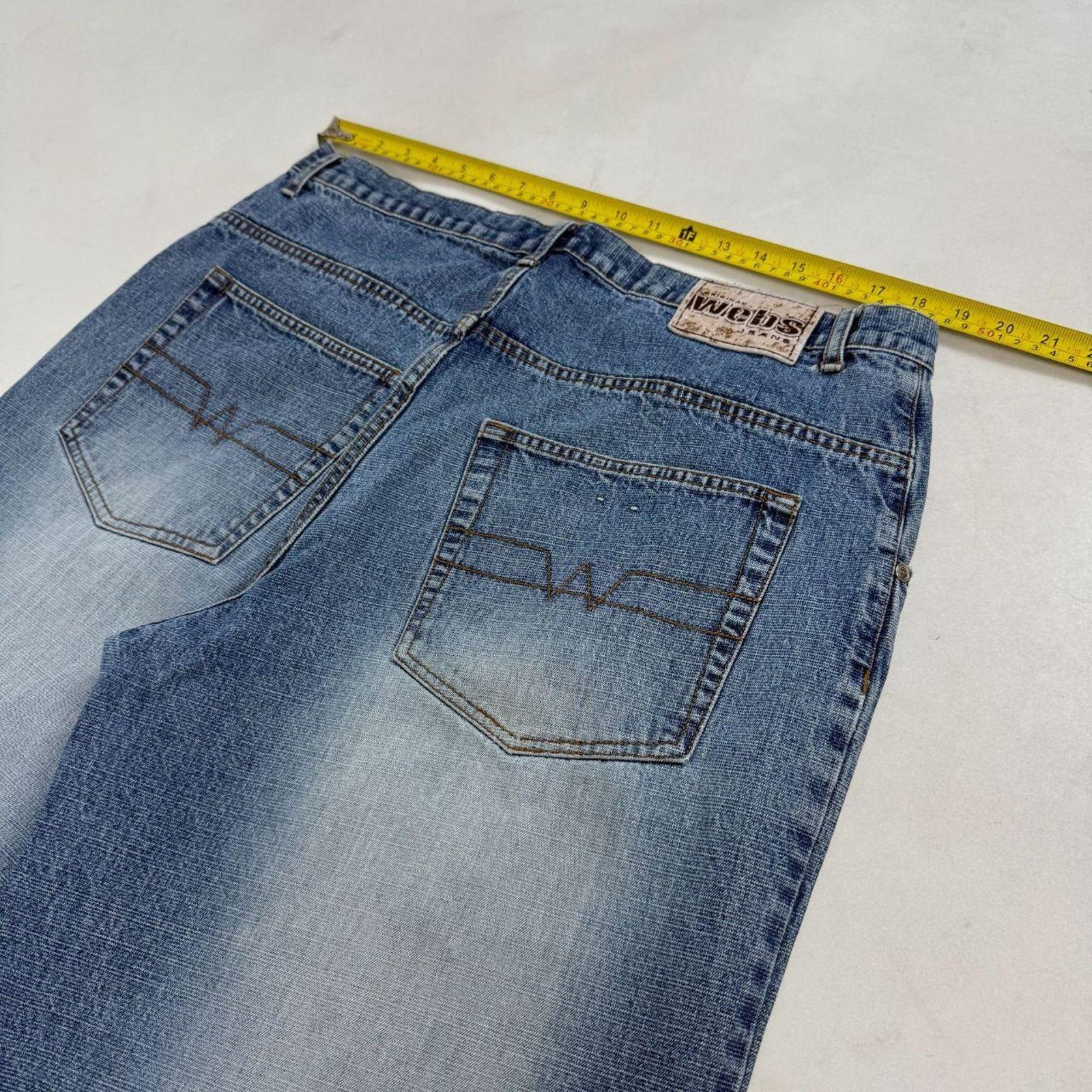 Ecko Unltd. × JNCO × Vintage Vintage y2k grunge archive baggy wide leg embroidered jeans Size US 38 / EU 54 - 5 Thumbnail