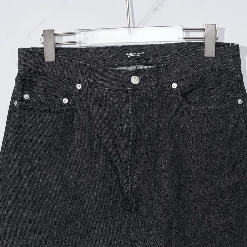 Undercover Undercover Men's Embroidered Denim Pants Size US 32 / EU 48 - 2 Thumbnail