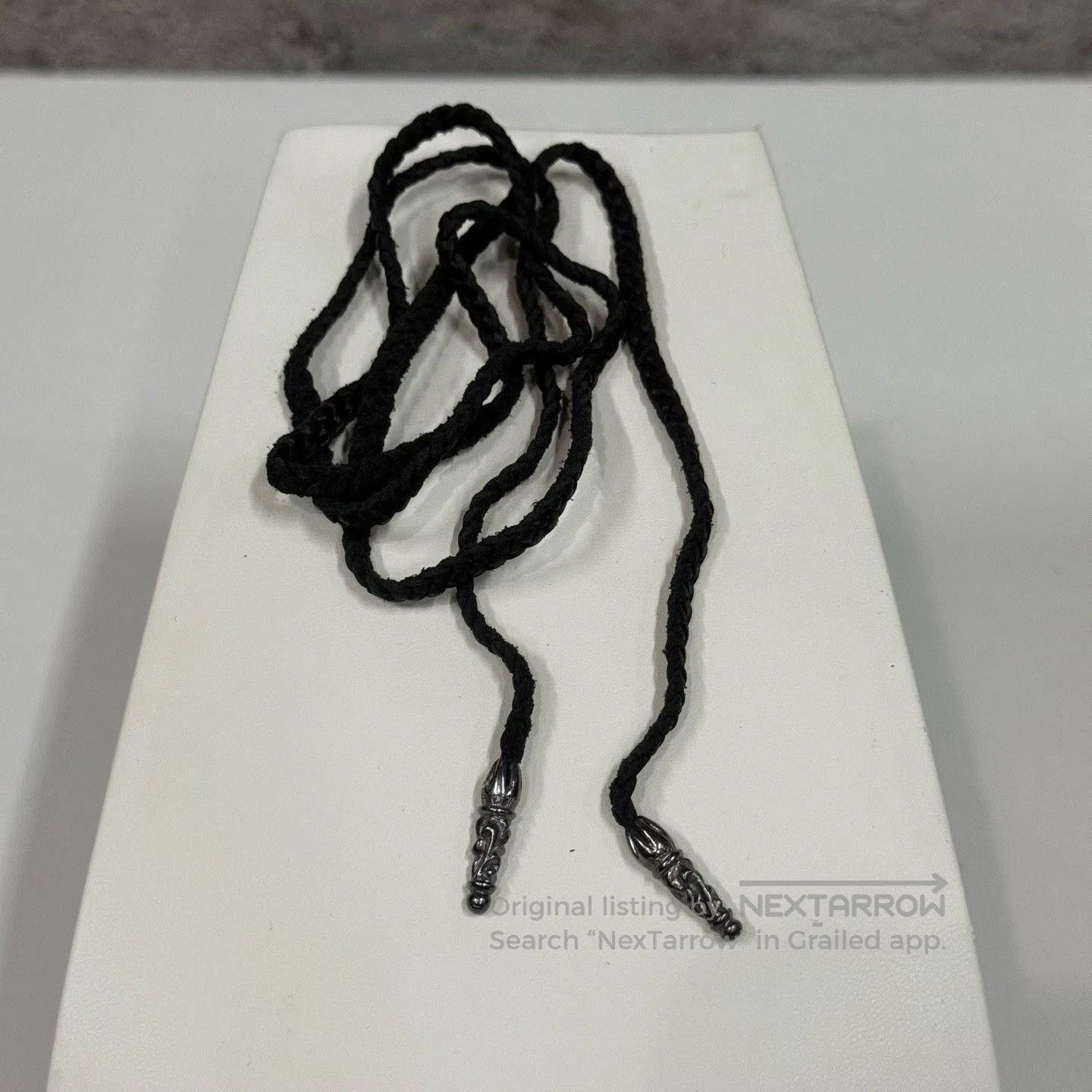 Chrome Hearts Chrome Hearts Leather Cord. Size ONE SIZE - 1 Thumbnail