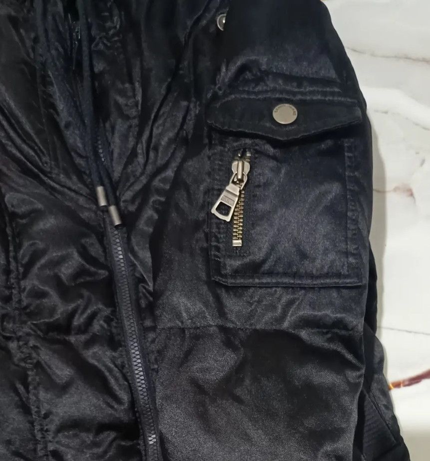 BUFFALO BOBS 🇯🇵2000's Bono Hood Donw Puffer Jacket Lgb Goa Style Size US S / EU 44-46 / 1 - 6 Thumbnail