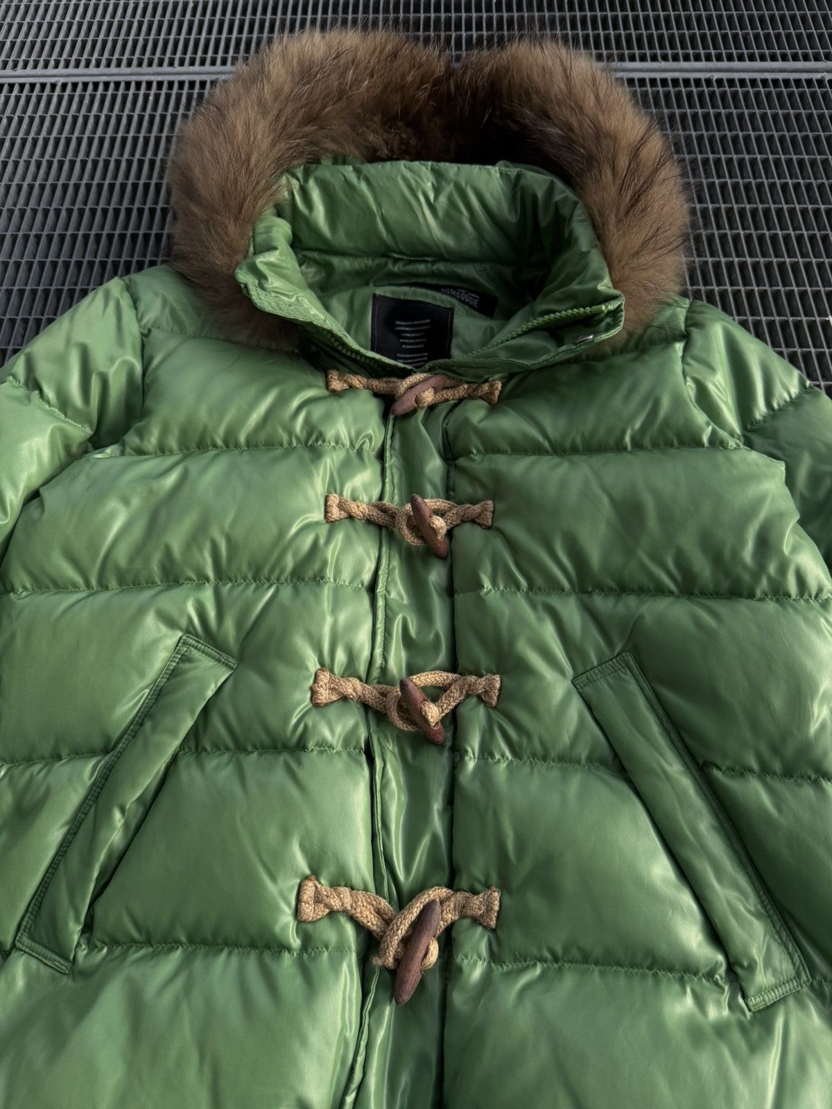 Bomboogie Streetwear Bomboogie Down Fur Y2K Wooden Lockers Jacket Size US S / EU 44-46 / 1 - 6 Thumbnail