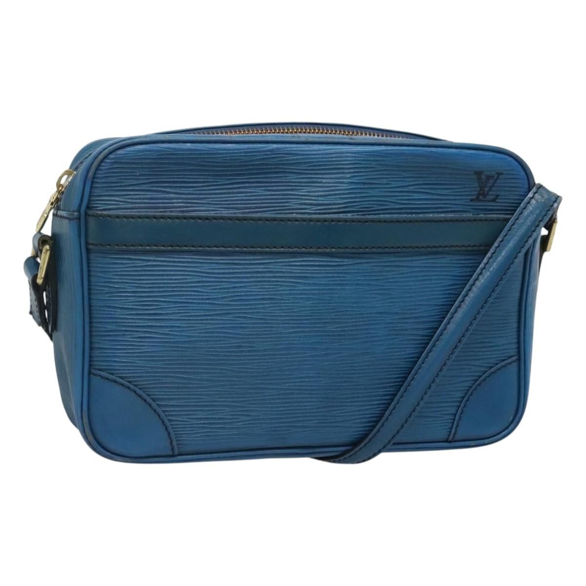 Louis Vuitton Epi Trocadero 23 Shoulder Bag Blue M52305 Lv Auth Ti3029, Women's