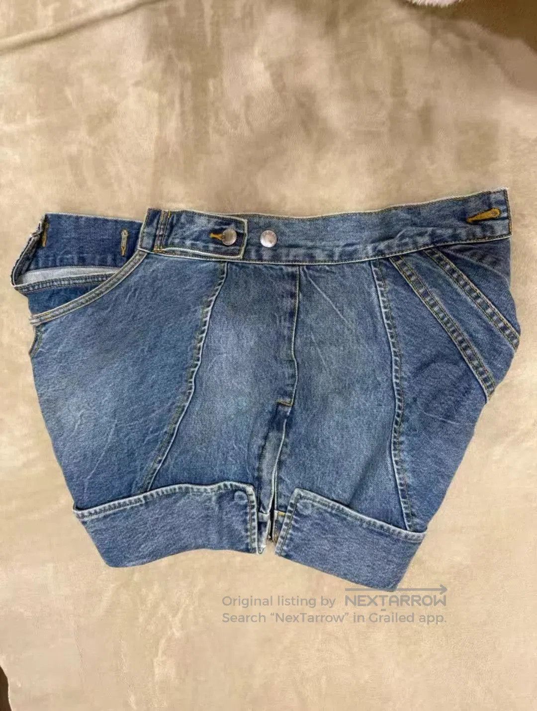 Alexander Wang Alexander Wang Denim Mini Skirt. Size US 27 - 3 Thumbnail