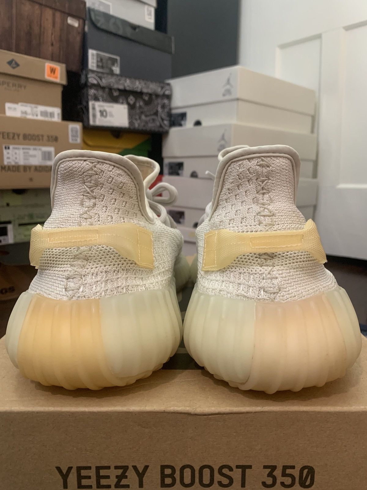 Adidas 2021 Adidas Yeezy Boost 350 V2 Light Size US 12.5 / EU 45-46 - 10 Thumbnail