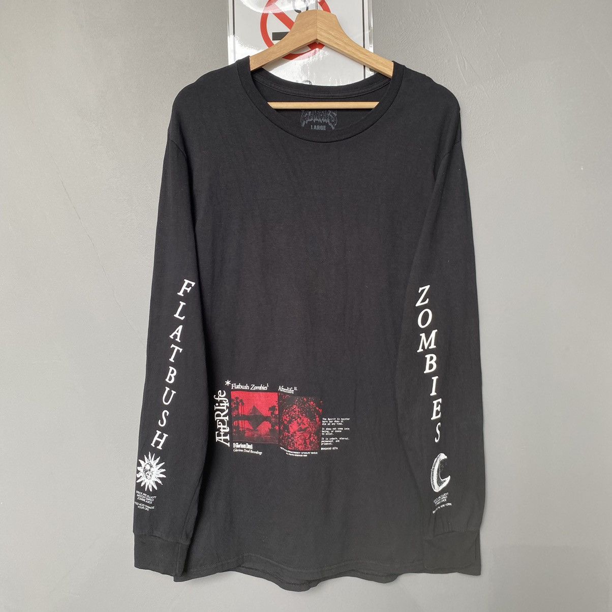 Flatbush Zombies Thrashed Flatbush Zombies Afterlife ERD GRUNGE L/S TSHIRT Size US L / EU 52-54 / 3 - 2 Thumbnail