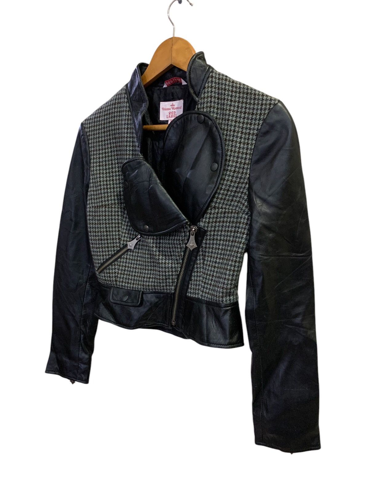 Vivienne Westwood Vivienne Westwood Red Label Cropped Leather Jacket Size US S / EU 44-46 / 1 - 3 Thumbnail
