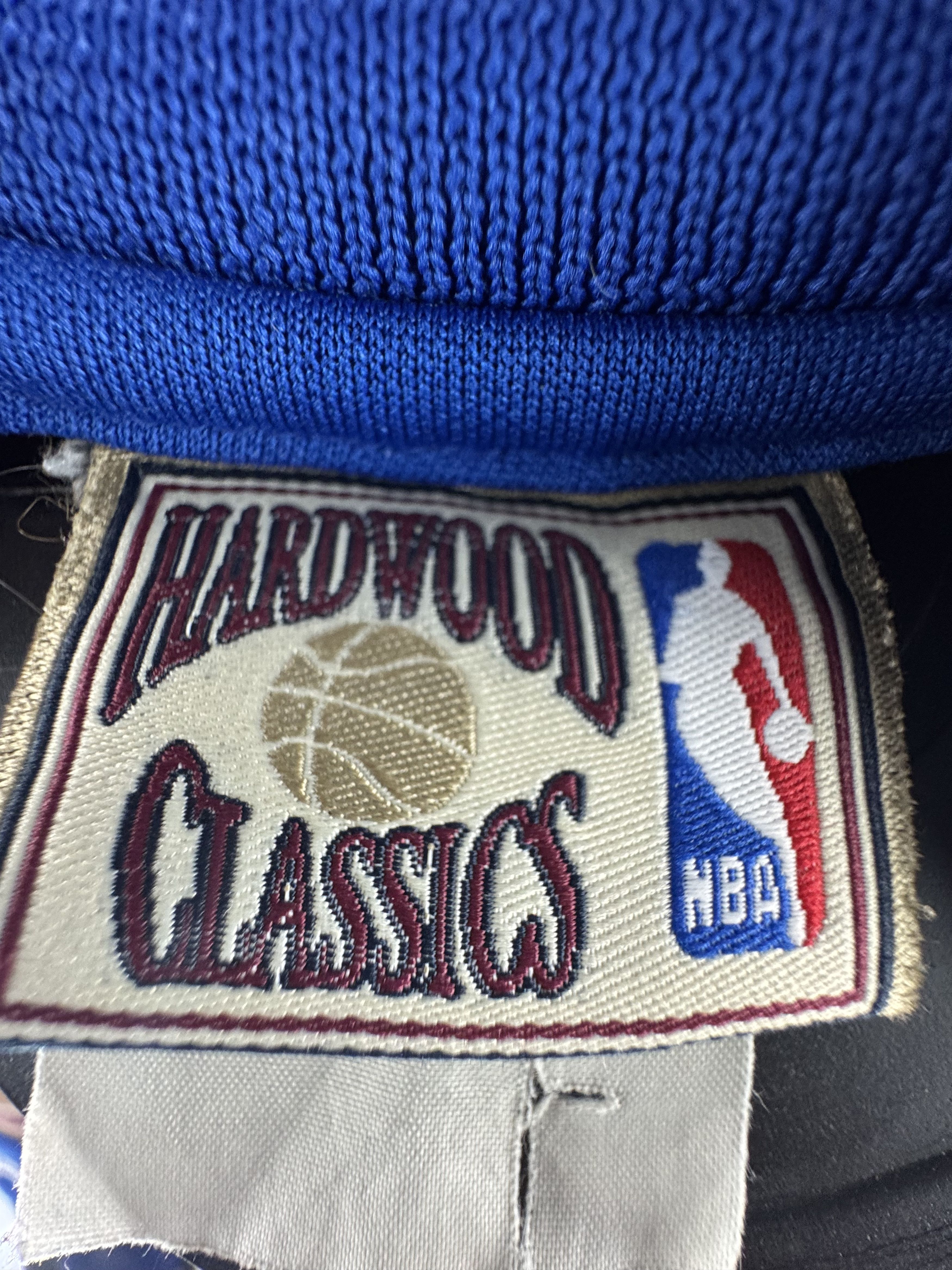 Majestic VTG Majestic Authentic Hardwood Classic NJ Nets Jersey Size US XXL / EU 58 / 5 - 6 Thumbnail