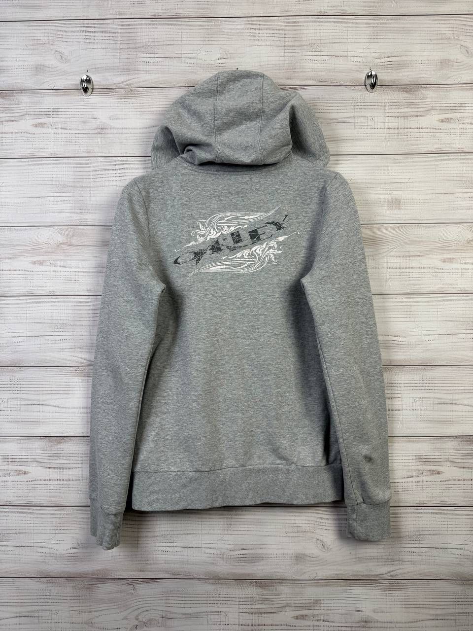 Oakley Vintage Oakley Zip Hoodie Big Logo Size US S / EU 44-46 / 1 - 1 Thumbnail