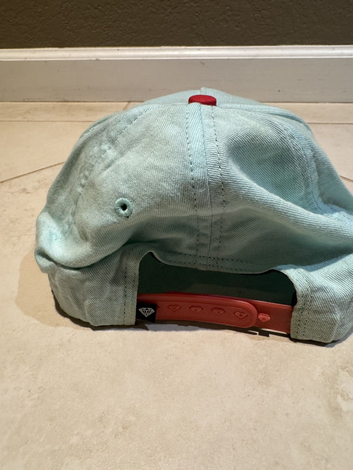 Diamond Supply Co. Diamond Supply Co. x Grizzly Grip Snapback Hat Tiffany Size ONE SIZE - 3 Thumbnail