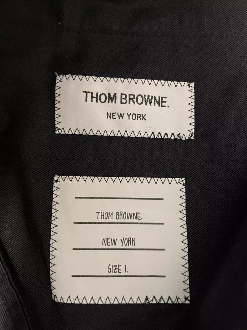 Thom Browne Thom Browne size1 Gray and grey striped woolen jacket suit Size 36S - 7 Thumbnail