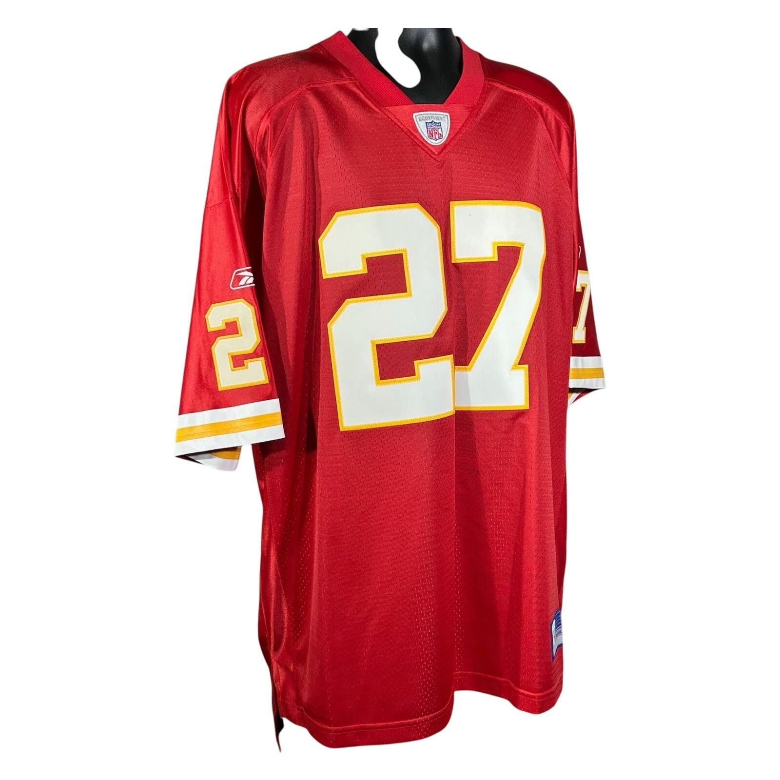 Reebok Vintage NWT Kansas City Chiefs L.Johnson #27 Jersey Mens XXL Size US XXL / EU 58 / 5 - 3 Thumbnail