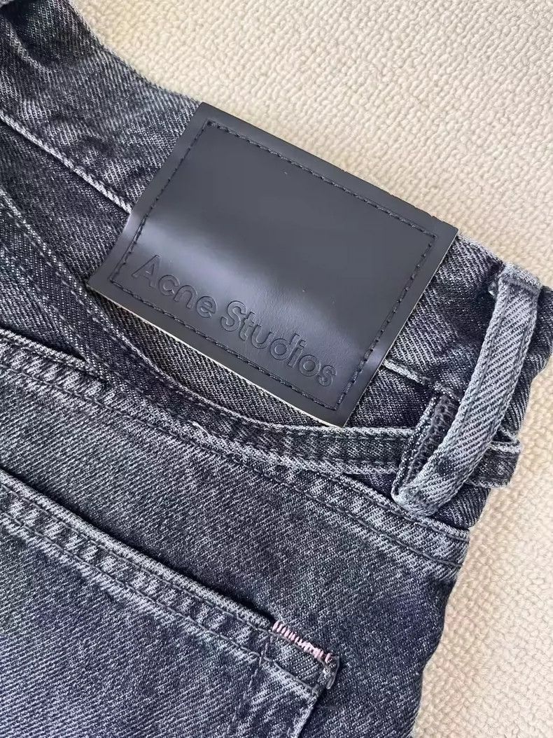 Acne Studios acne studios Washed straight-leg casual jeans Size US 27 - 4 Thumbnail