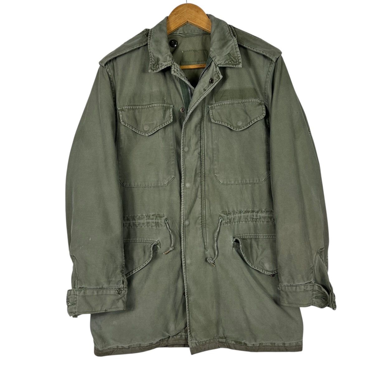 Vintage Vintage M-51 OG 107 SATEEN FIELD JACKET CROWN ZIPPER Size US XS / EU 42 / 0 - 2 Thumbnail