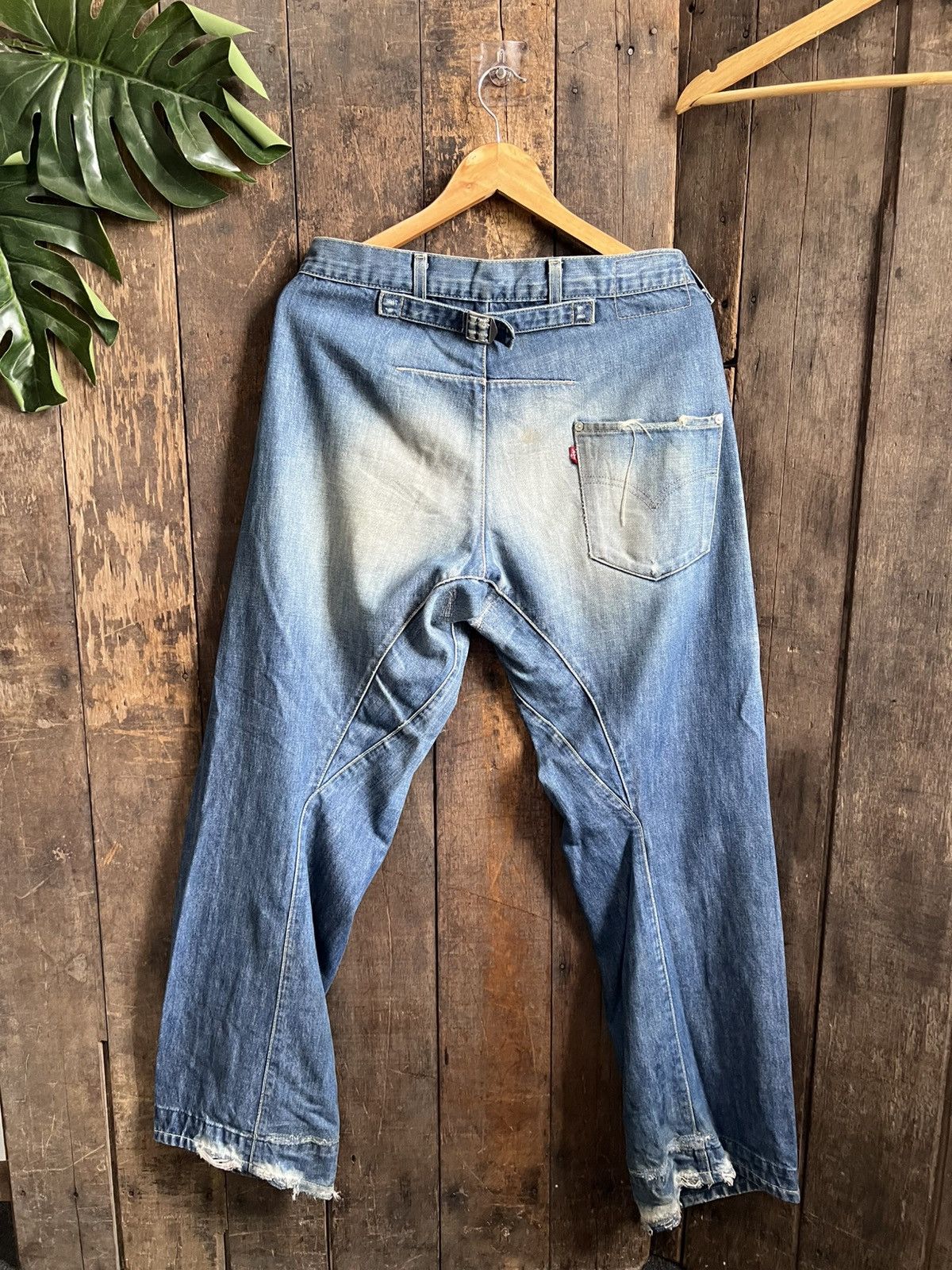 Levi's × Vintage Vintage Levis Engineered Denim Jeans Size US 32 / EU 48 - 2 Thumbnail