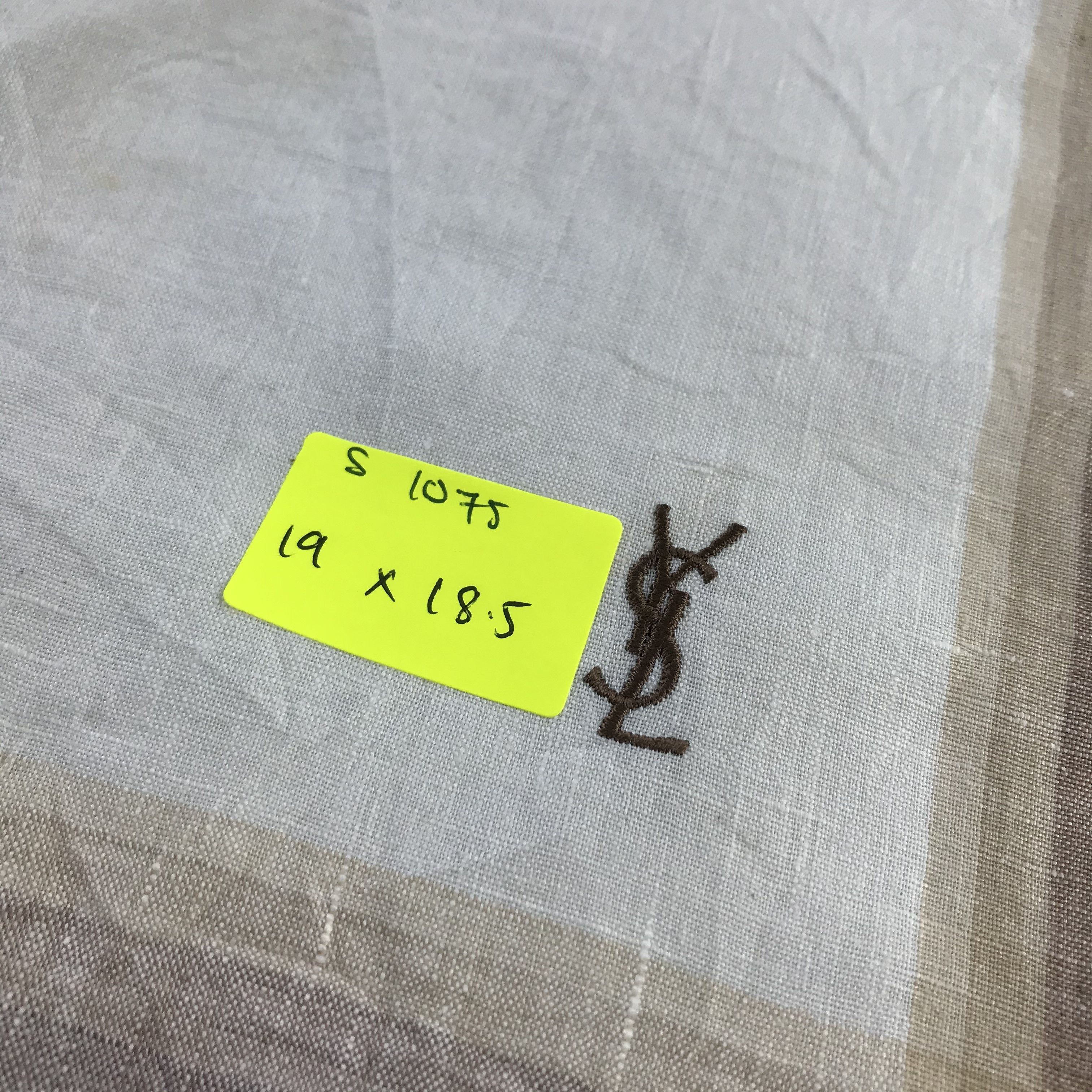 Vintage × Yves Saint Laurent Yves Saint Laurent Bandana / Handkerchief/Neckerchief -S1075 Size ONE SIZE - 5 Thumbnail