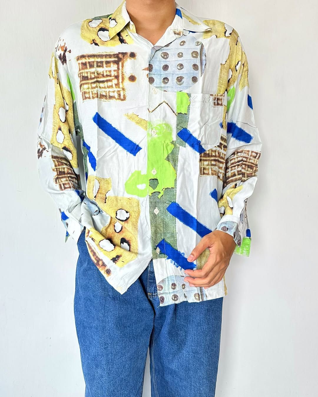 Designer × Vintage MARIANO RUBINACCI VINTAGE ART Size US L / EU 52-54 / 3 - 4 Thumbnail