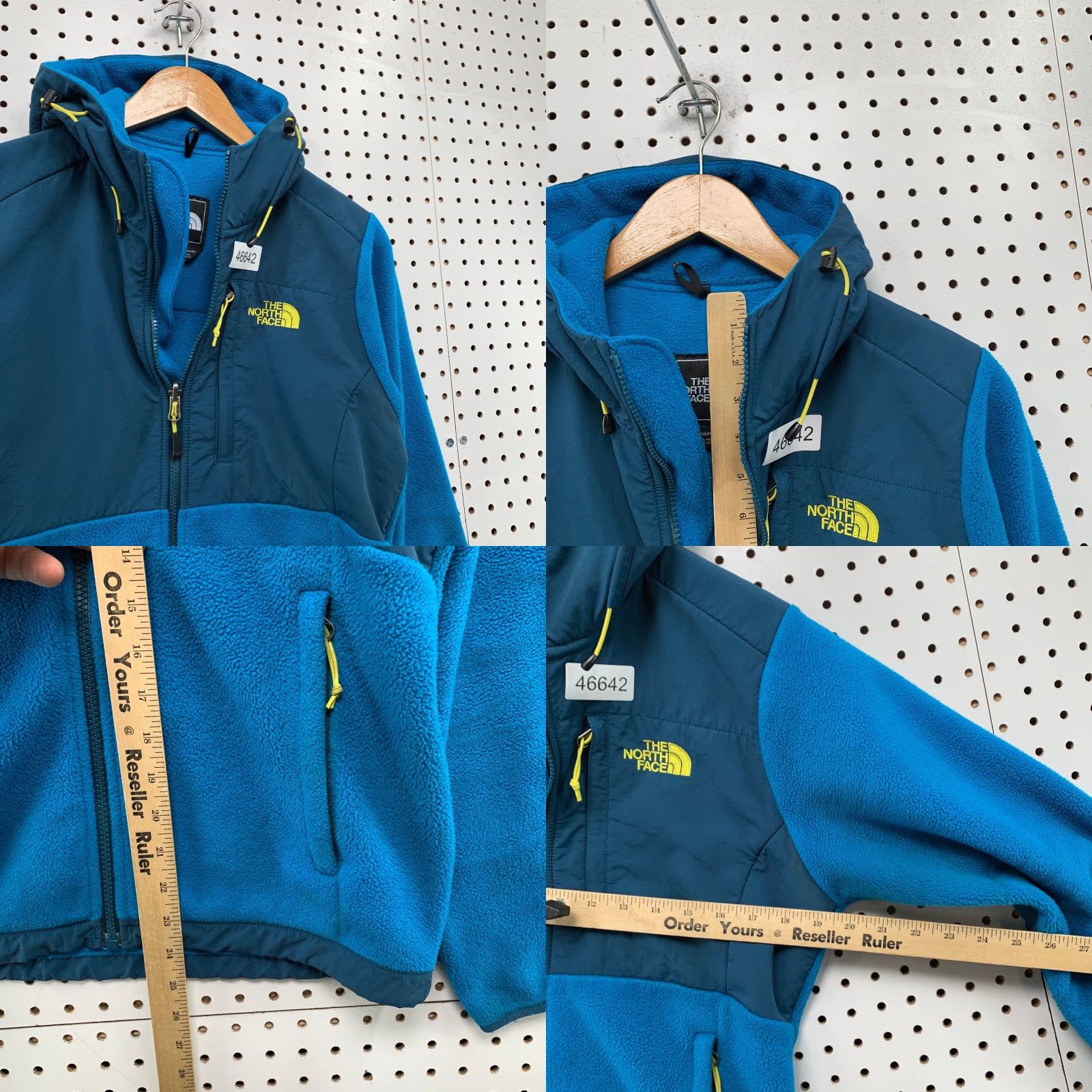 The North Face The North Face Denali Jacket Womens Small Blue Fleece Hooded Zip Polartec Size S / US 4 / IT 40 - 8 Thumbnail