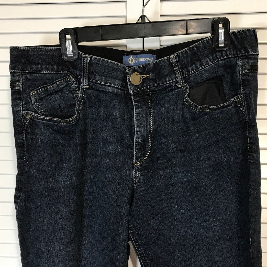 Other Democracy Ab Itty Bitty Blue Tummy Control Bootcut Jeans 16 Size 38" / US 16 / IT 52 - 2 Thumbnail