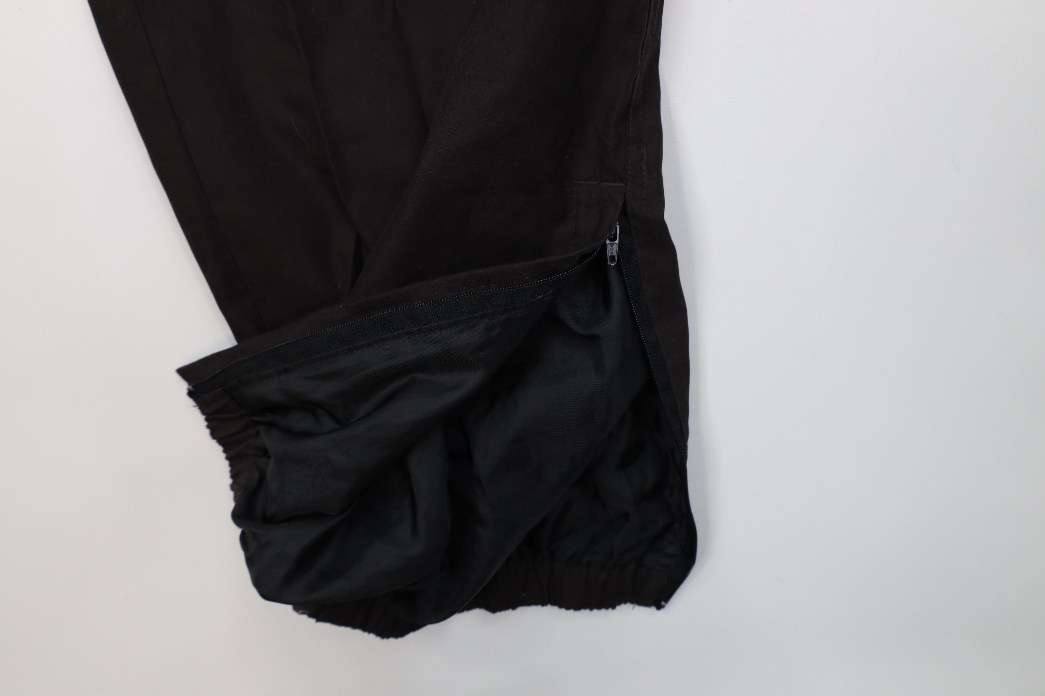 Vintage Vintage 90s Streetwear Microfiber Joggers Pants Dark Brown Size US 36 / EU 52 - 5 Thumbnail