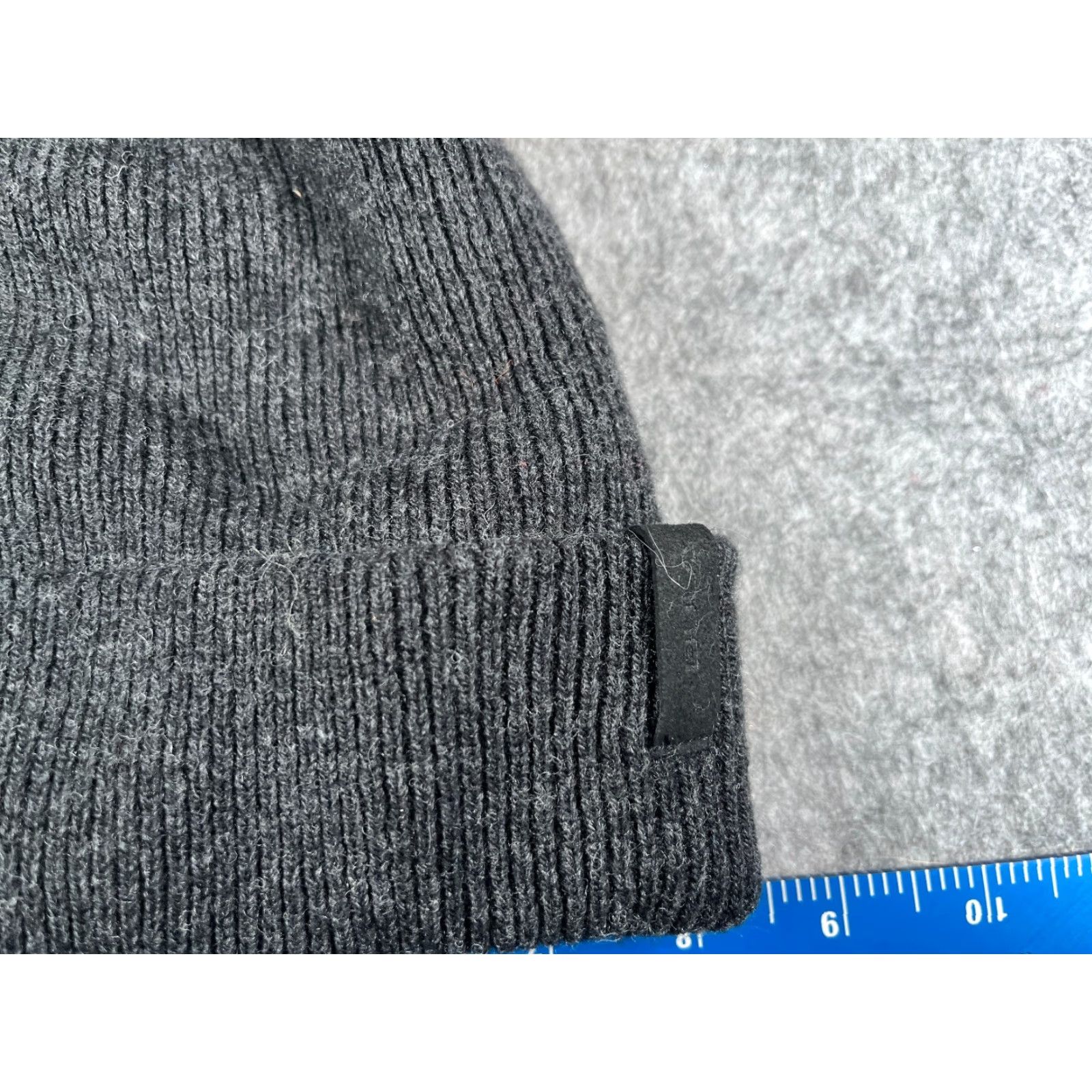 Vintage Bula Beanie Toque Adult One Size Dark Gray Knit Wool Acrylic Blend Made Canada Unisex Adults Beanie Gray Casual Workwear Outdoor Logo 90s? Size ONE SIZE - 2 Thumbnail