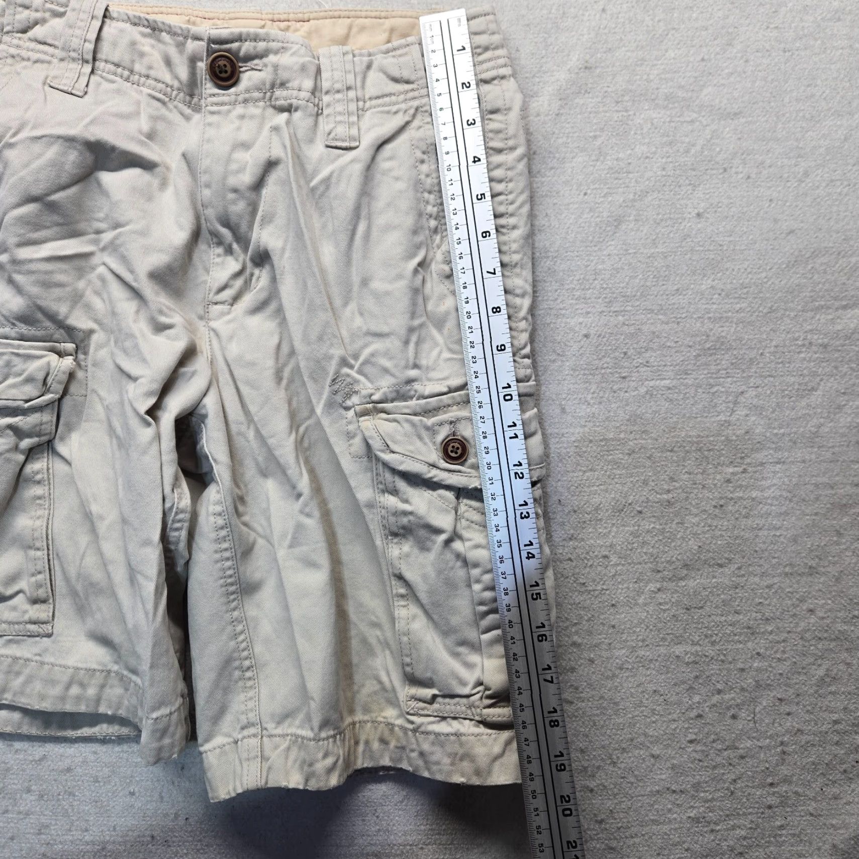 Camel Red Camel Beige Cargo Shorts 100% Cotton Adult Men Size 30 Kn Black Size US 30 / EU 46 - 5 Thumbnail