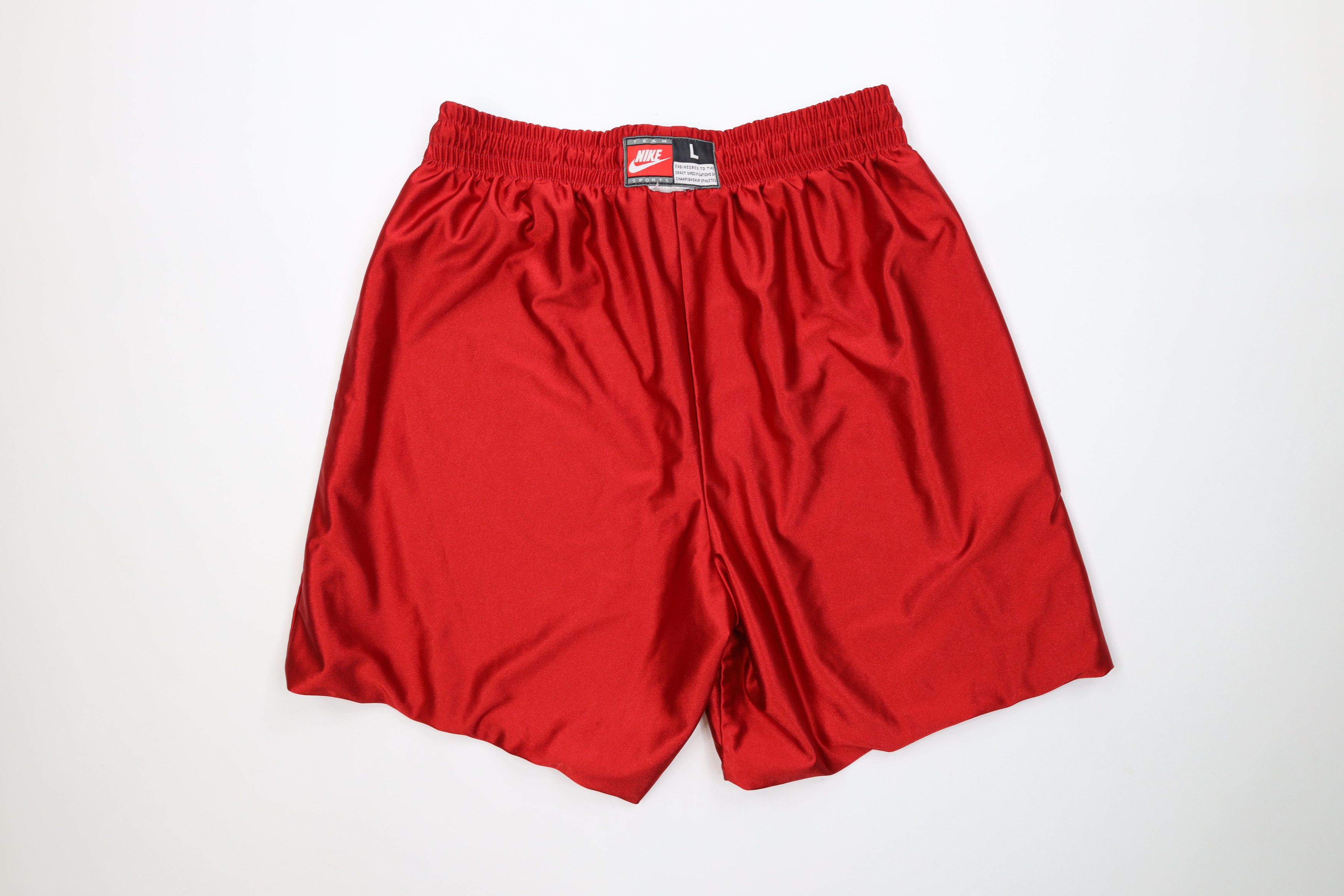 Nike Vintage 90s Y2K Nike Mini Swoosh Reversible Shorts Blue Red Size US 34 / EU 50 - 6 Thumbnail