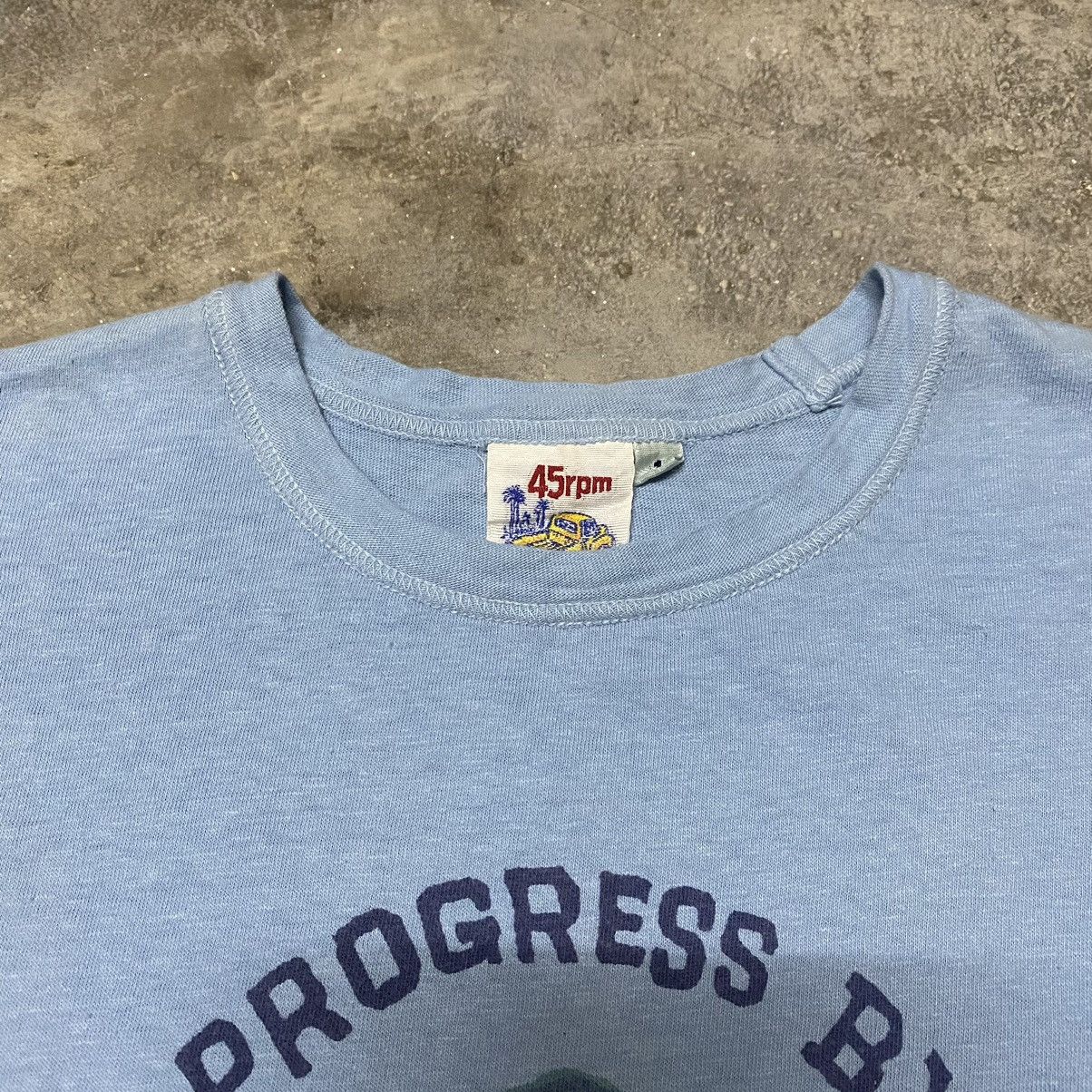 45rpm × Japanese Brand VINTAGE 45rpm PROGRESS BY DAYS & MONTH T SHIRT Size US S / EU 44-46 / 1 - 2 Thumbnail